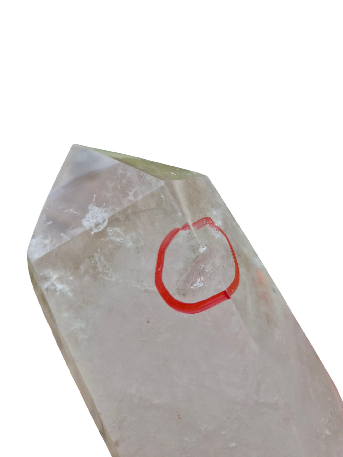 Clear Quartz Enhydro Tower 383g