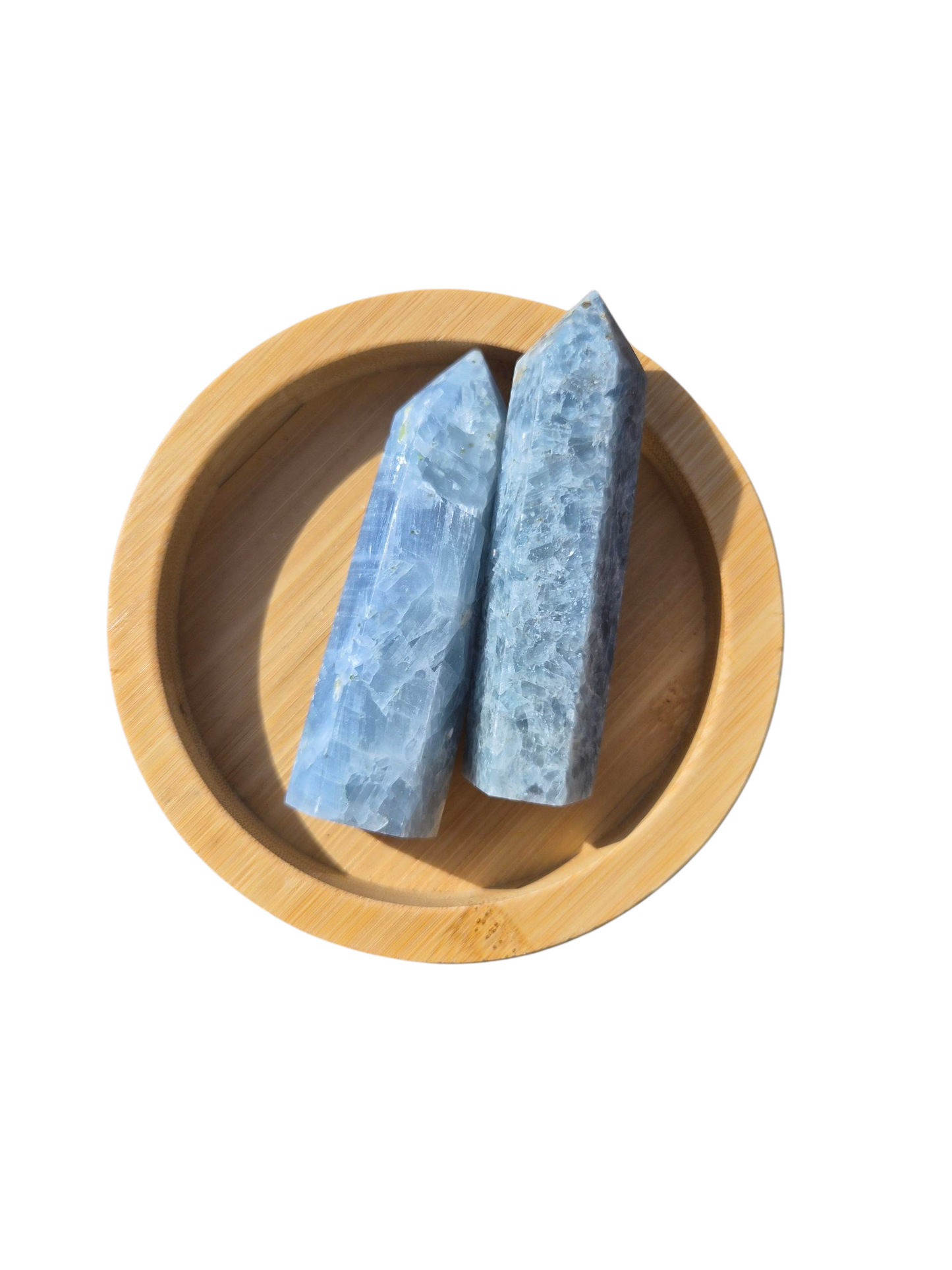 Blue Calcite Tower