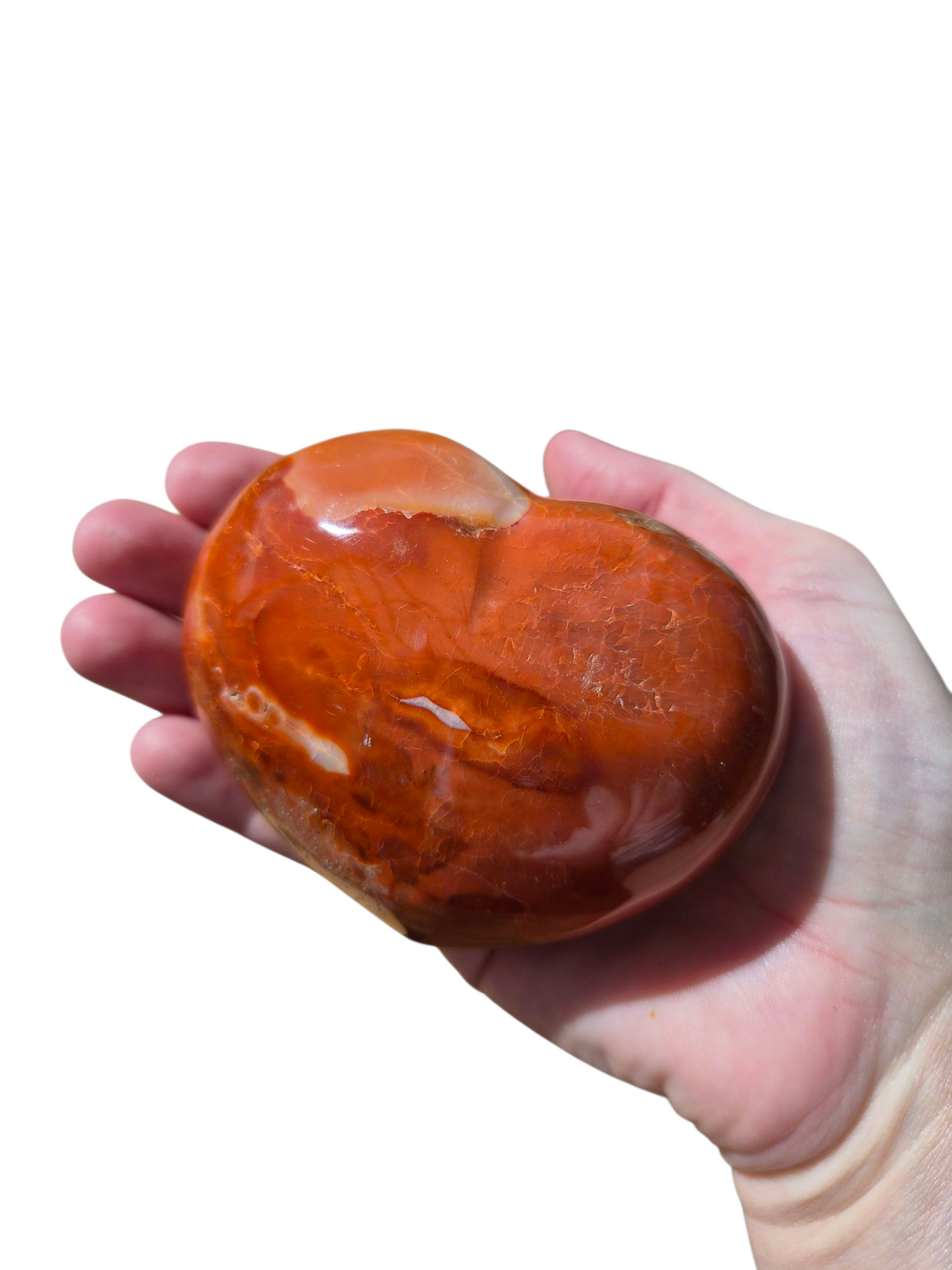 Carnelian Heart Carving 376