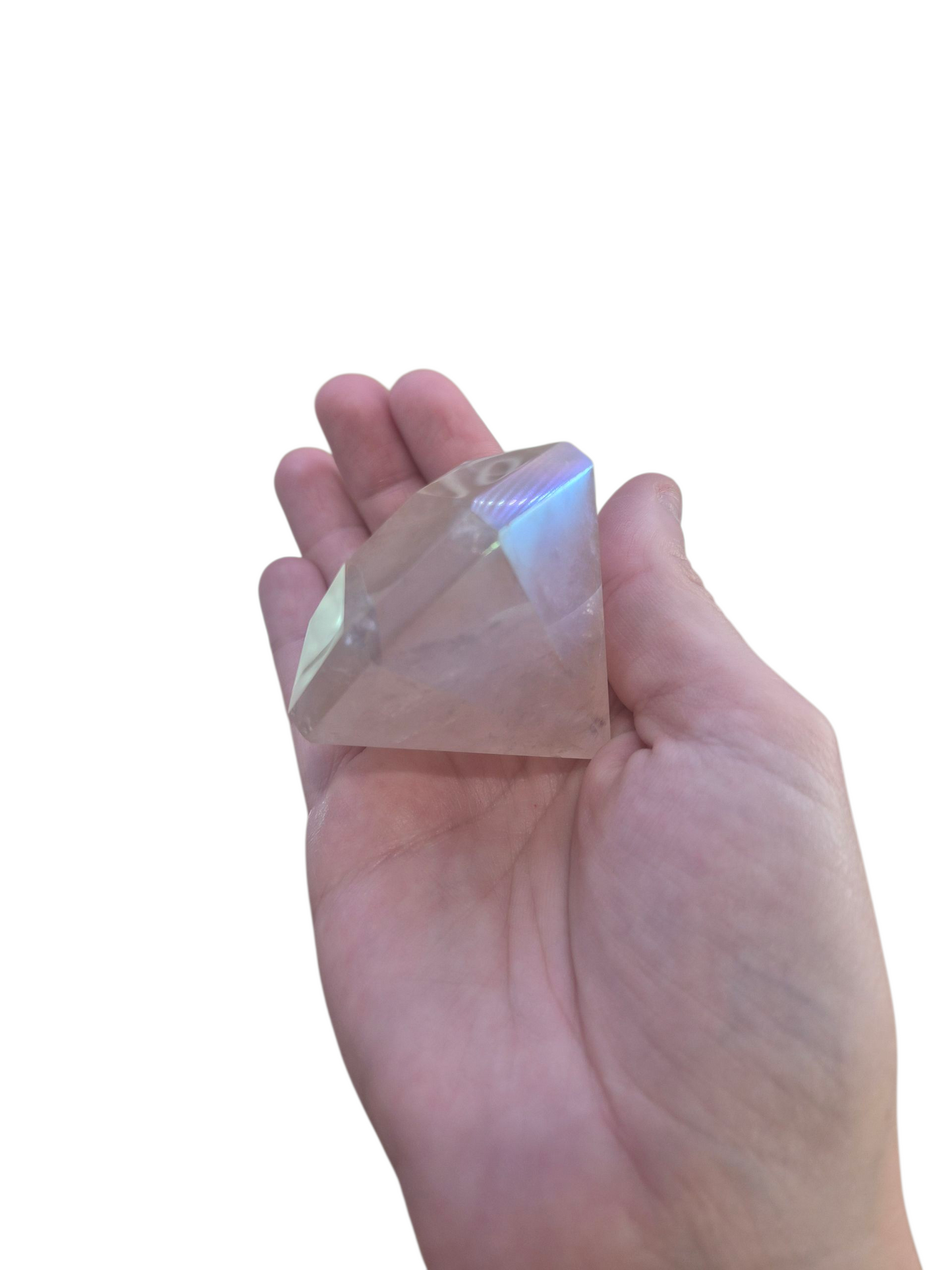 Rose Quartz Aura Diamond #A