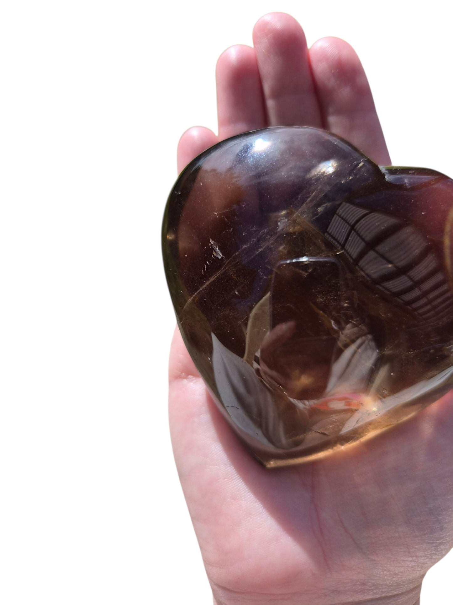 Smokey Quartz Heart