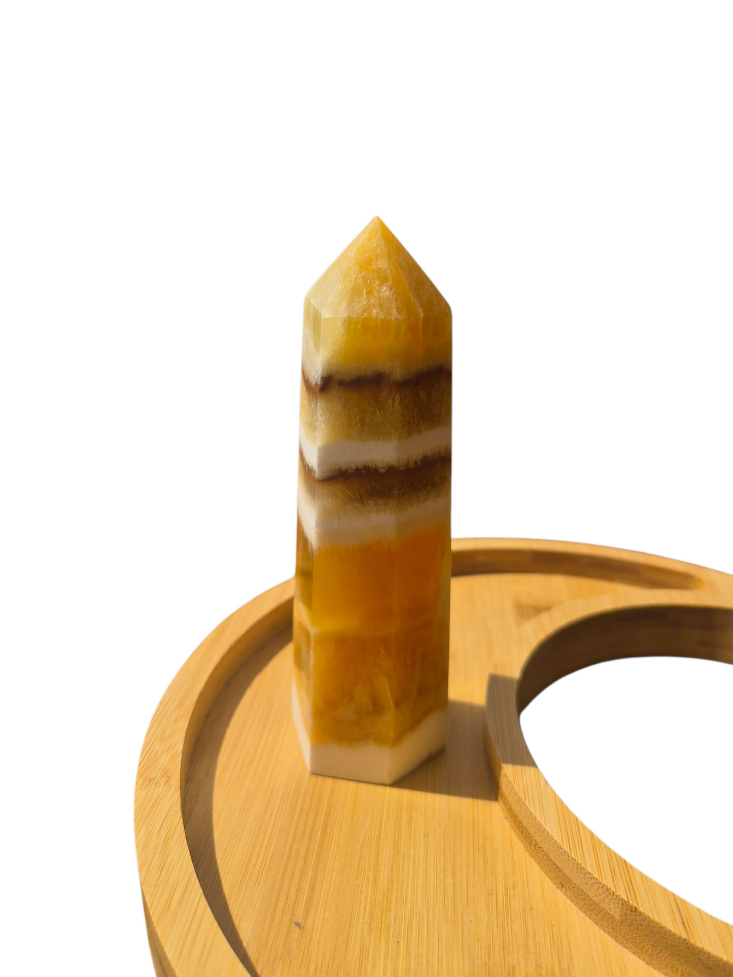 Honey Calcite Tower #B 432