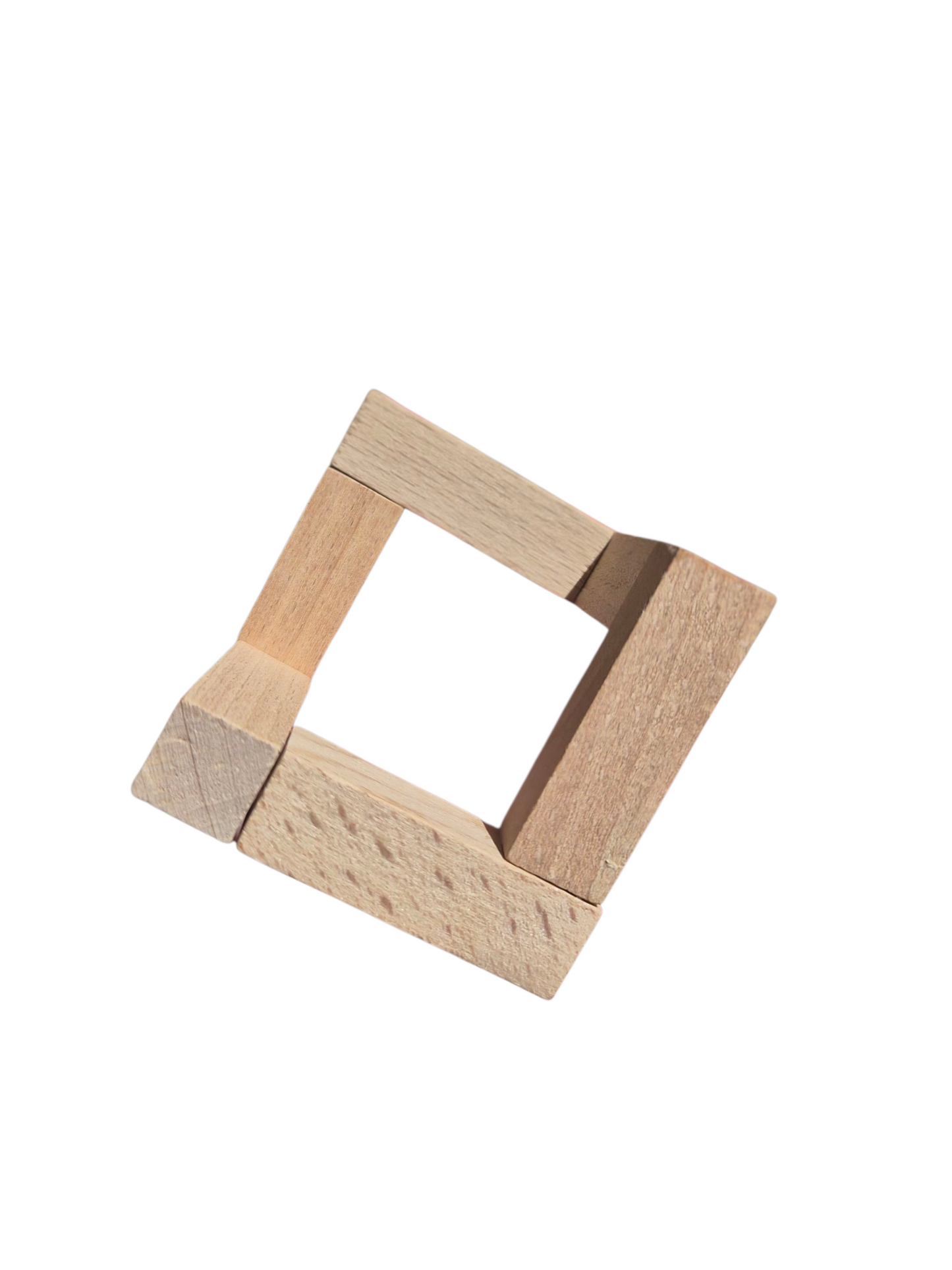 Sphere Stand - Wooden Abstract