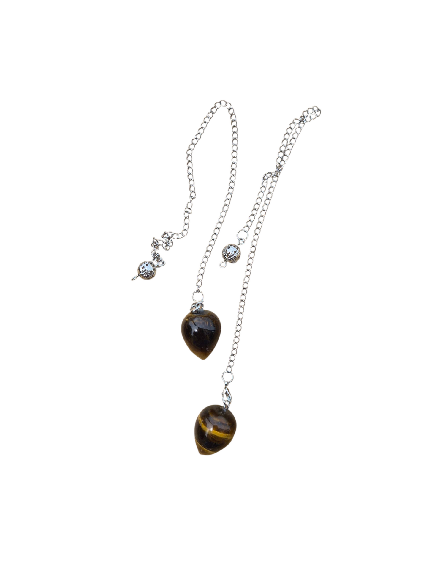 Tigers Eye Mini Pendulum (Tear drop)