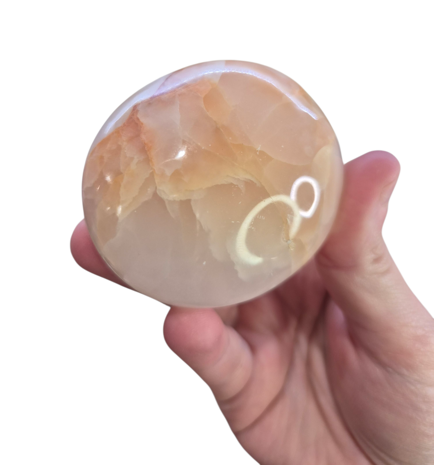 Peach Onyx Palmstone