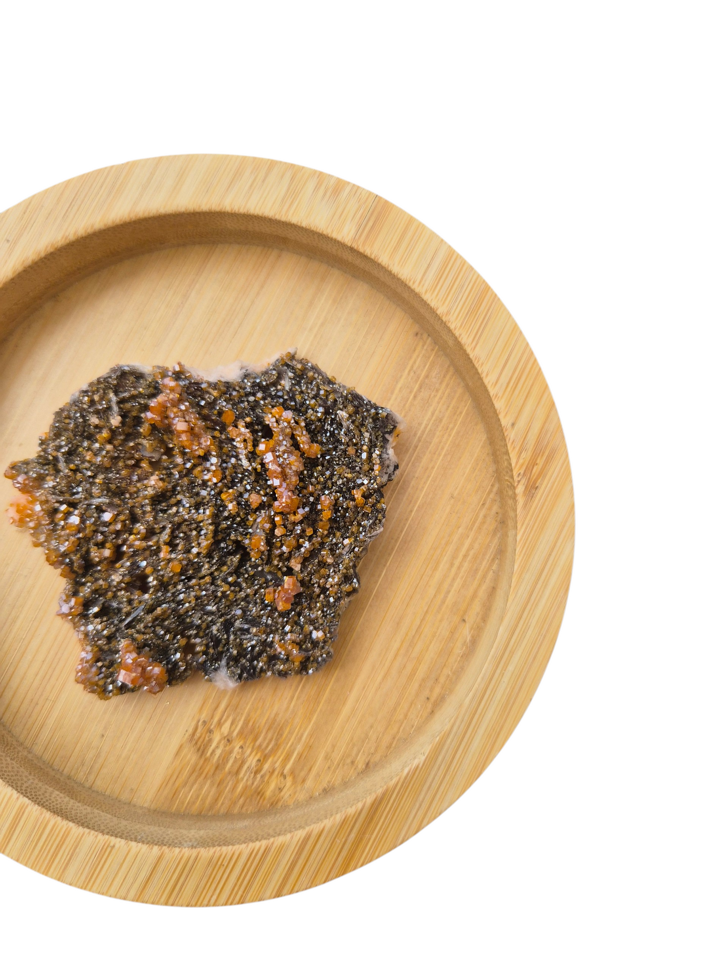 Vanadinite & Black Barite - Morocco 75