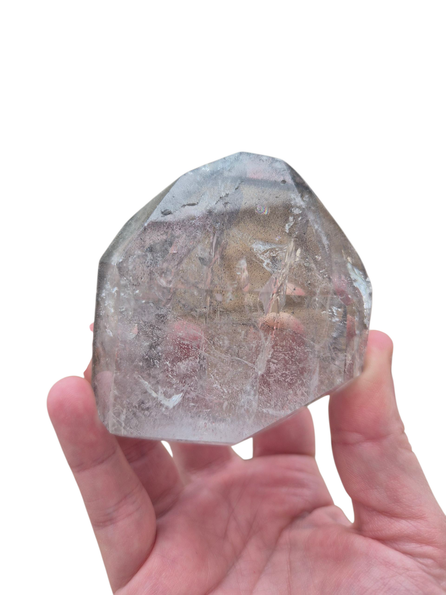 Clear Quartz Inclusion Tower 230