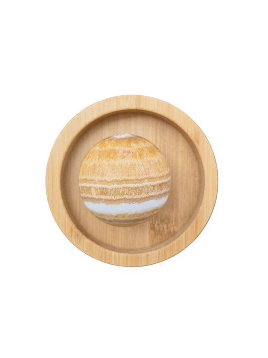 Honey Calcite Sphere #A 291