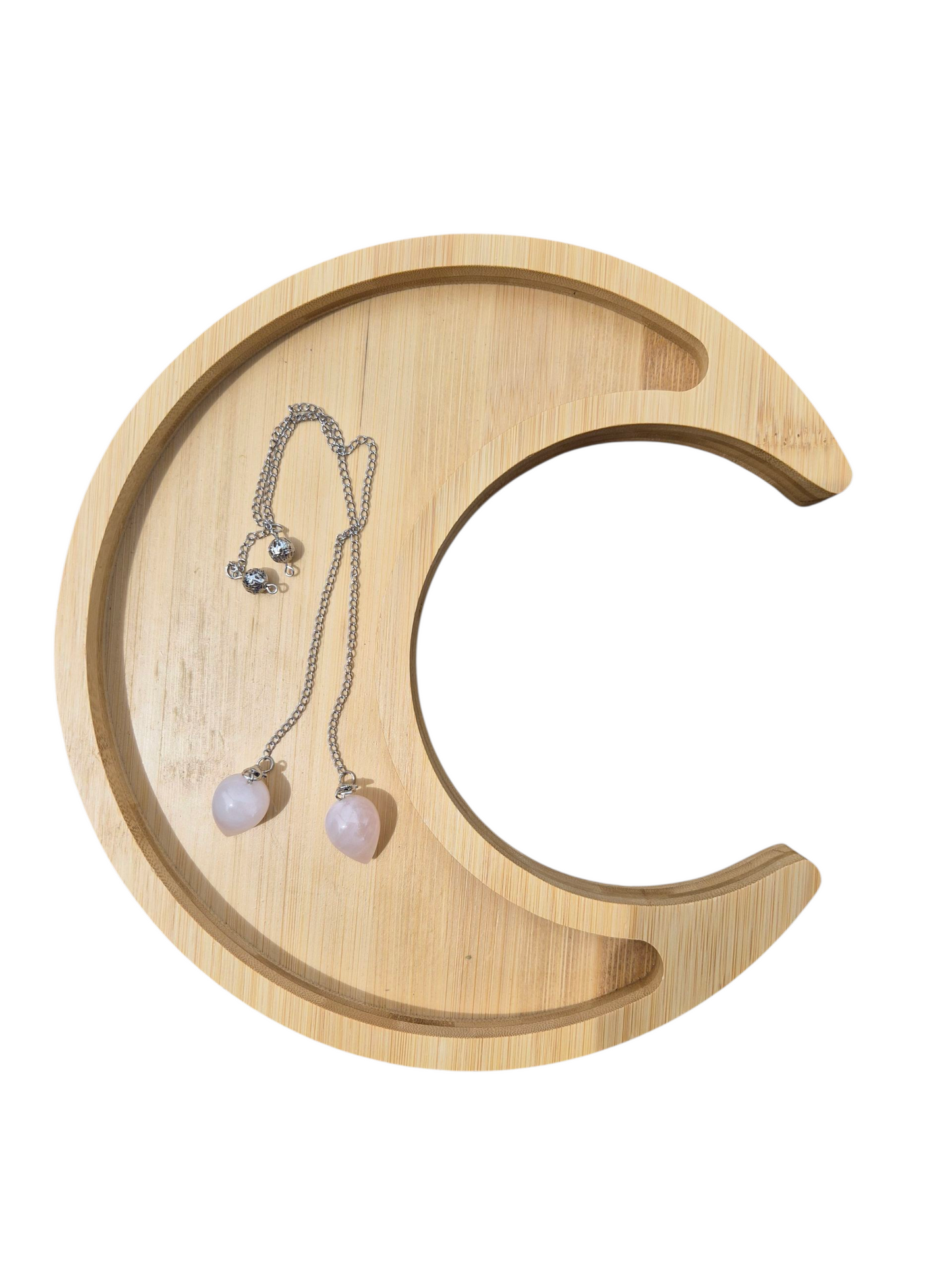 Rose Quartz Mini Pendulum (Tear drop)