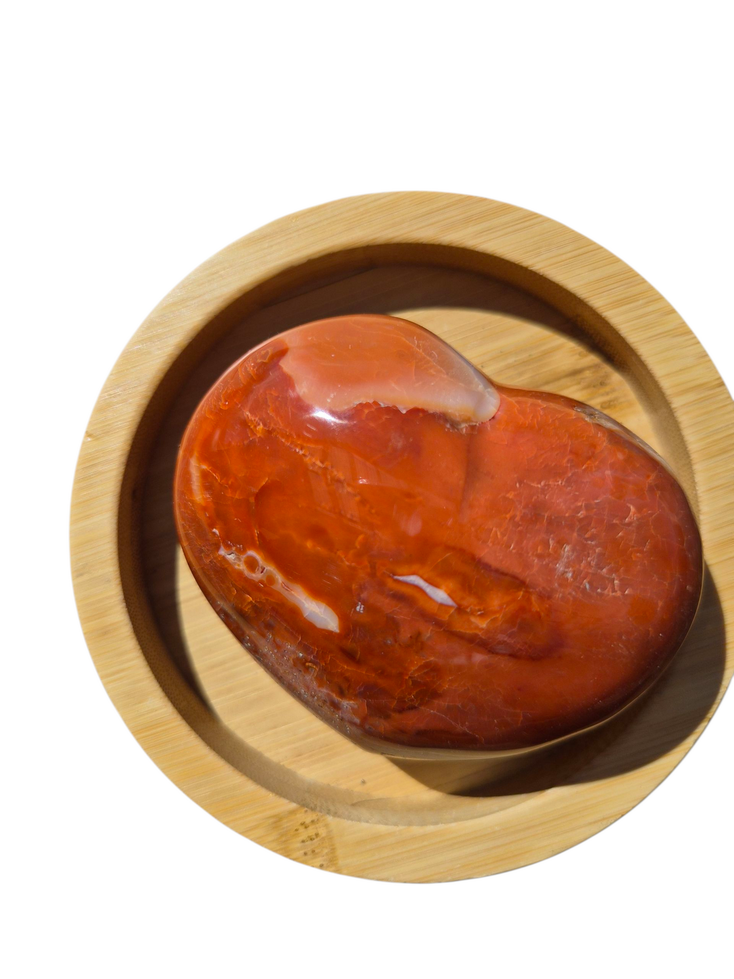 Carnelian Heart Carving 376