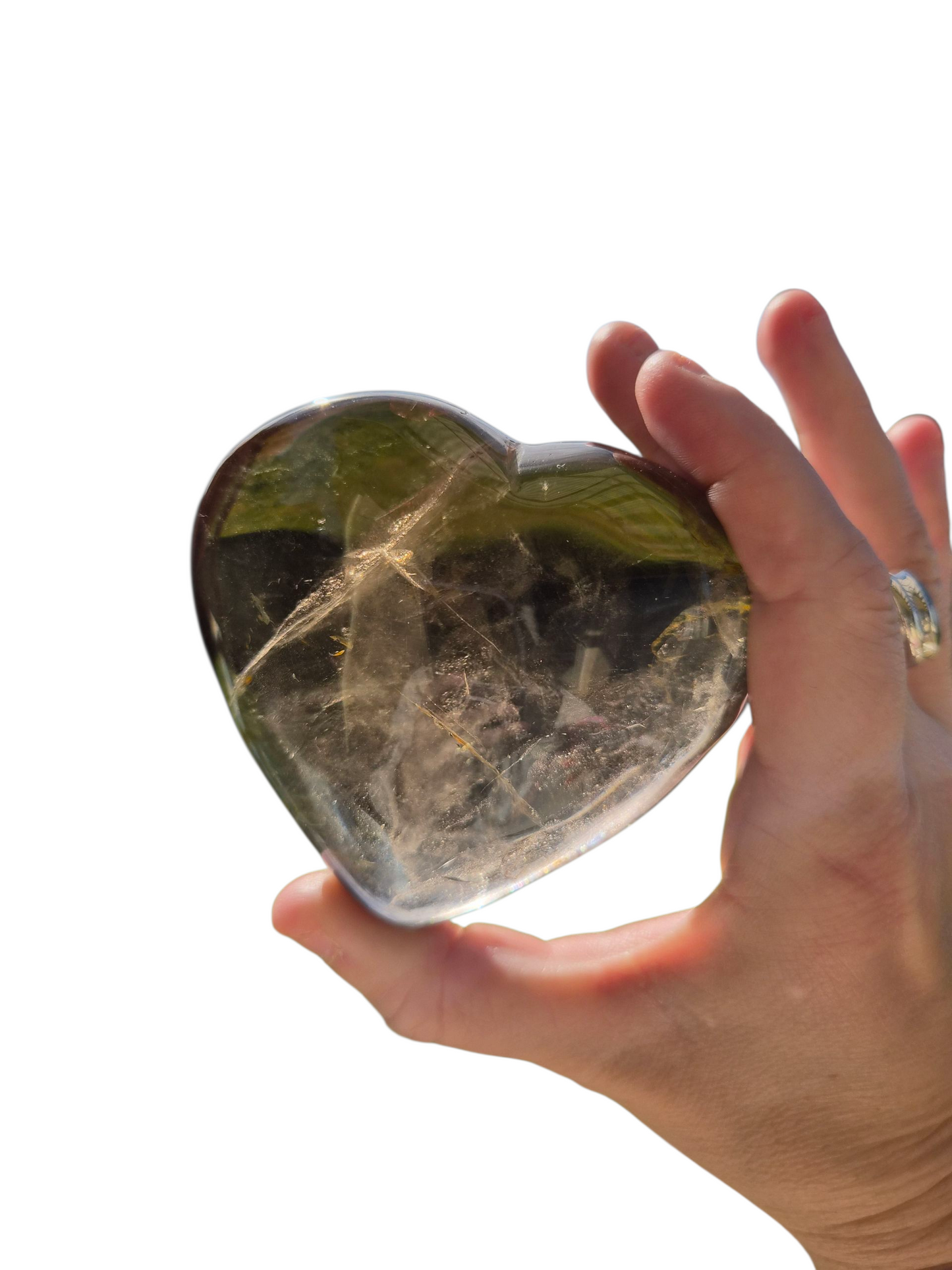 Smokey Quartz Heart