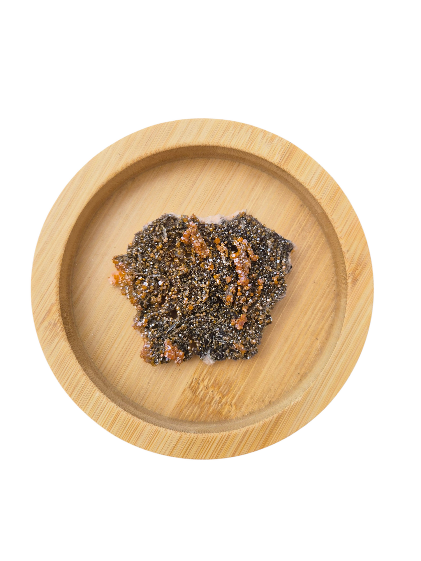 Vanadinite & Black Barite - Morocco 75