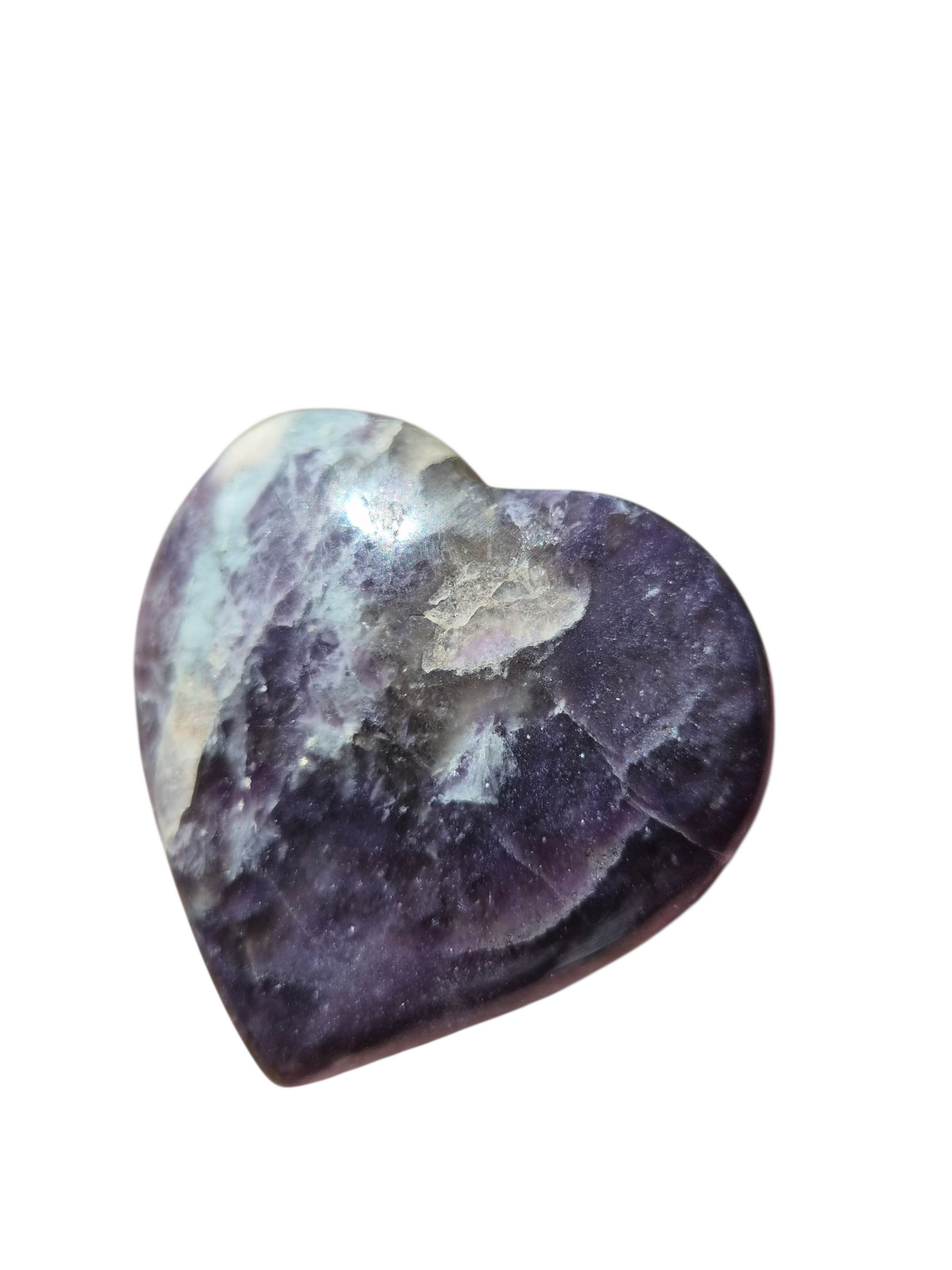 Lepidolite Heart 220
