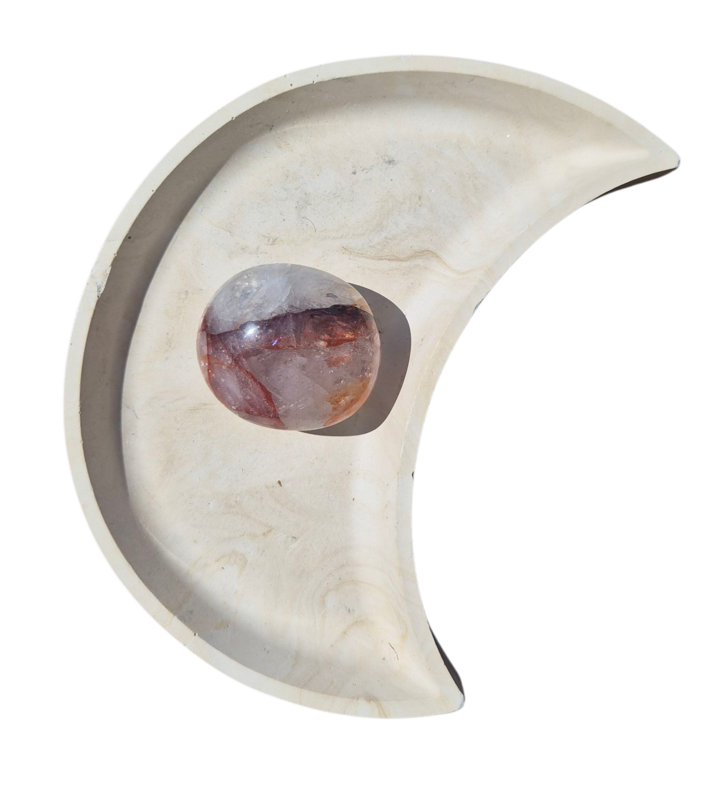 Fire Quartz Palmstone
