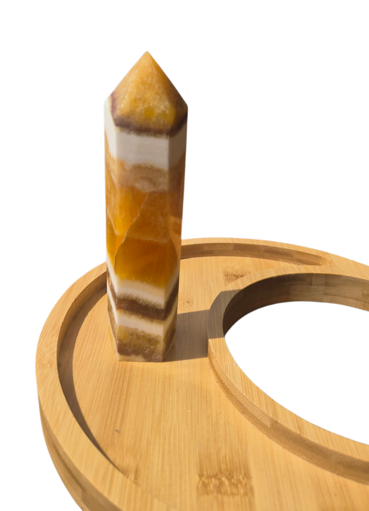 Honey Calcite Tower #A 502