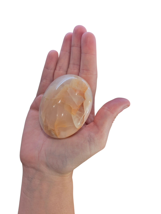 Peach Onyx Palmstone