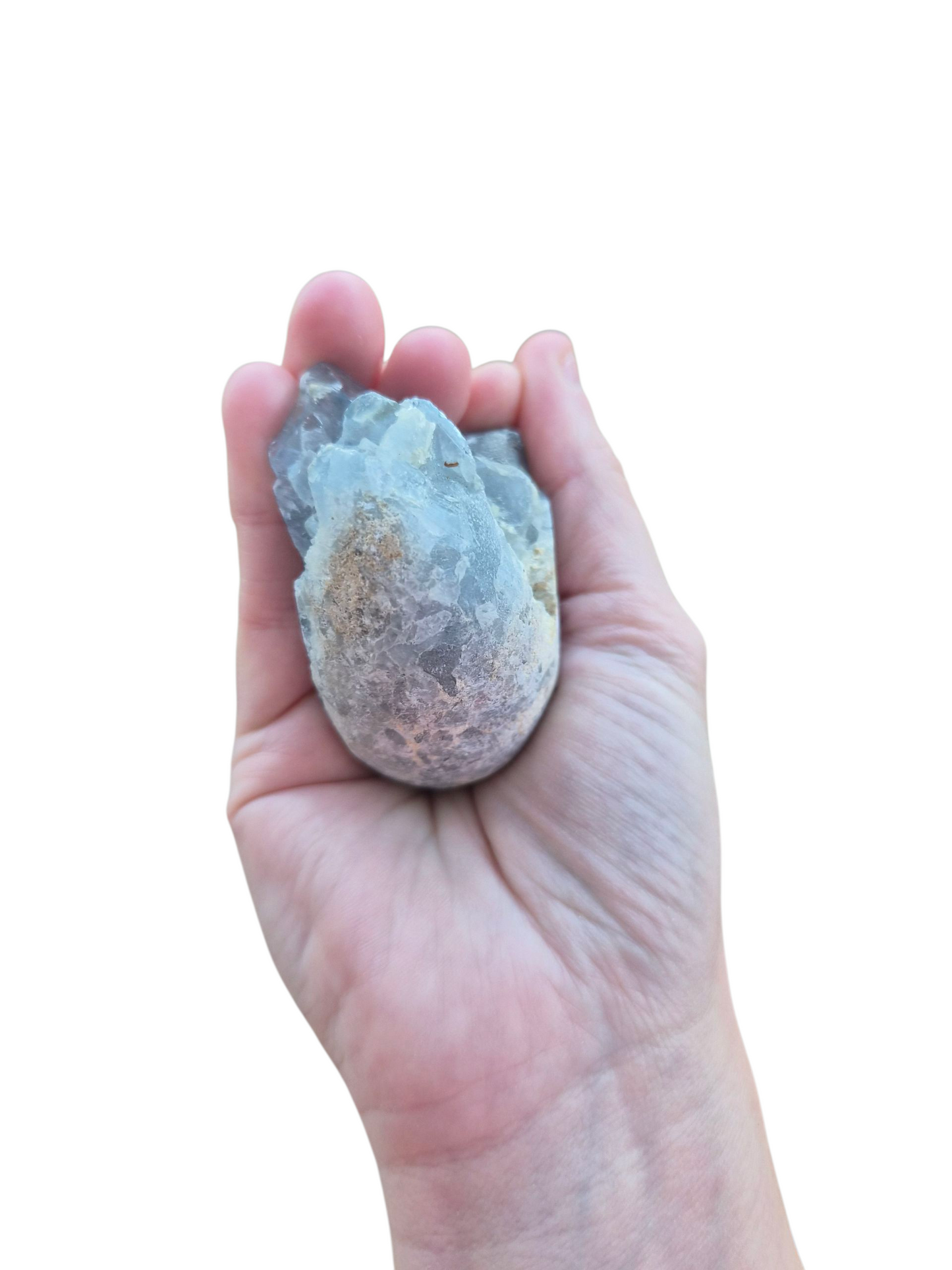 Blue Celestite Cluster 218