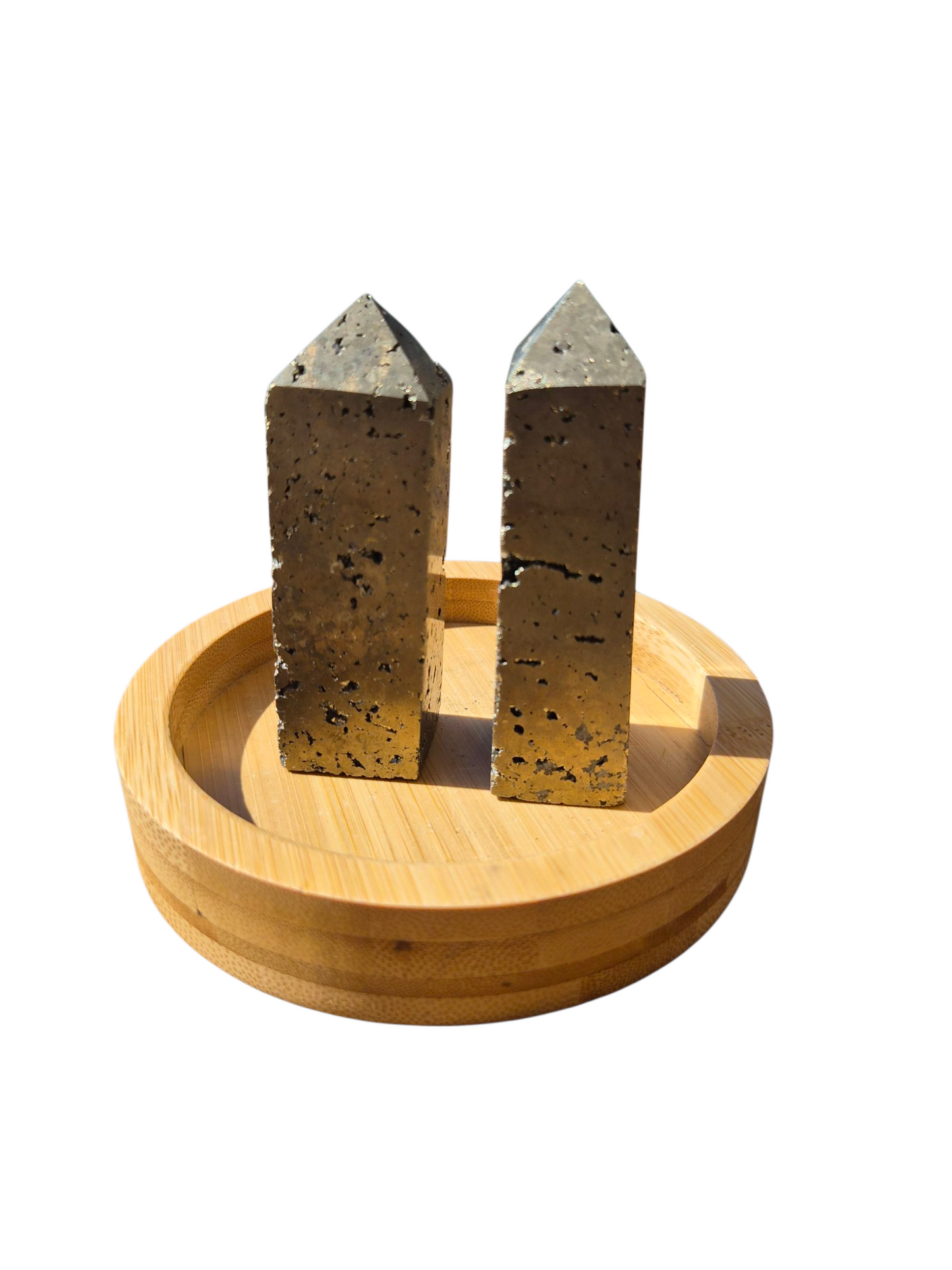Pyrite Druzy Tower