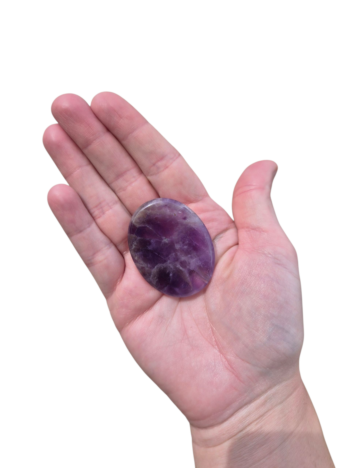 Amethyst Worry Stone
