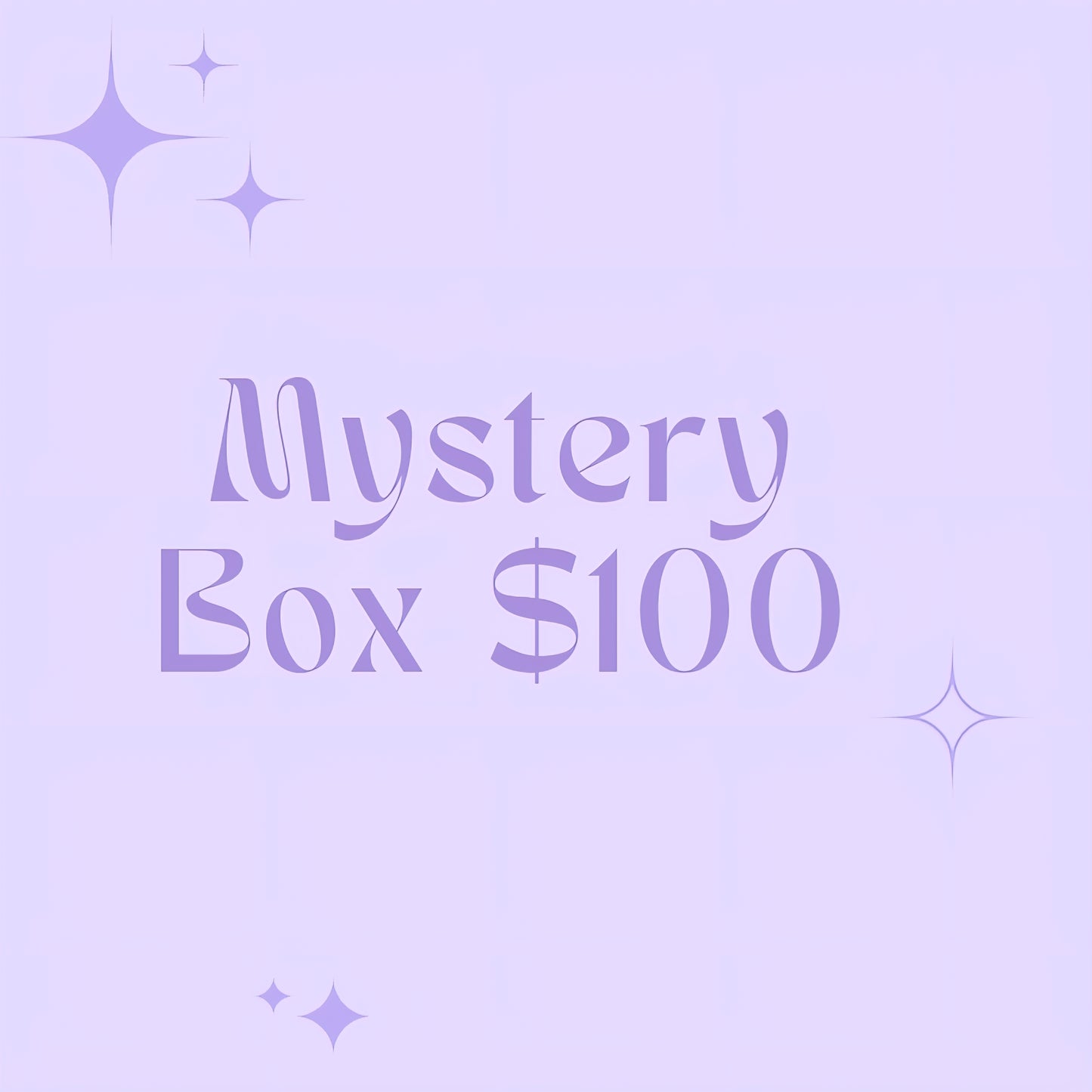 Mystery Box $100