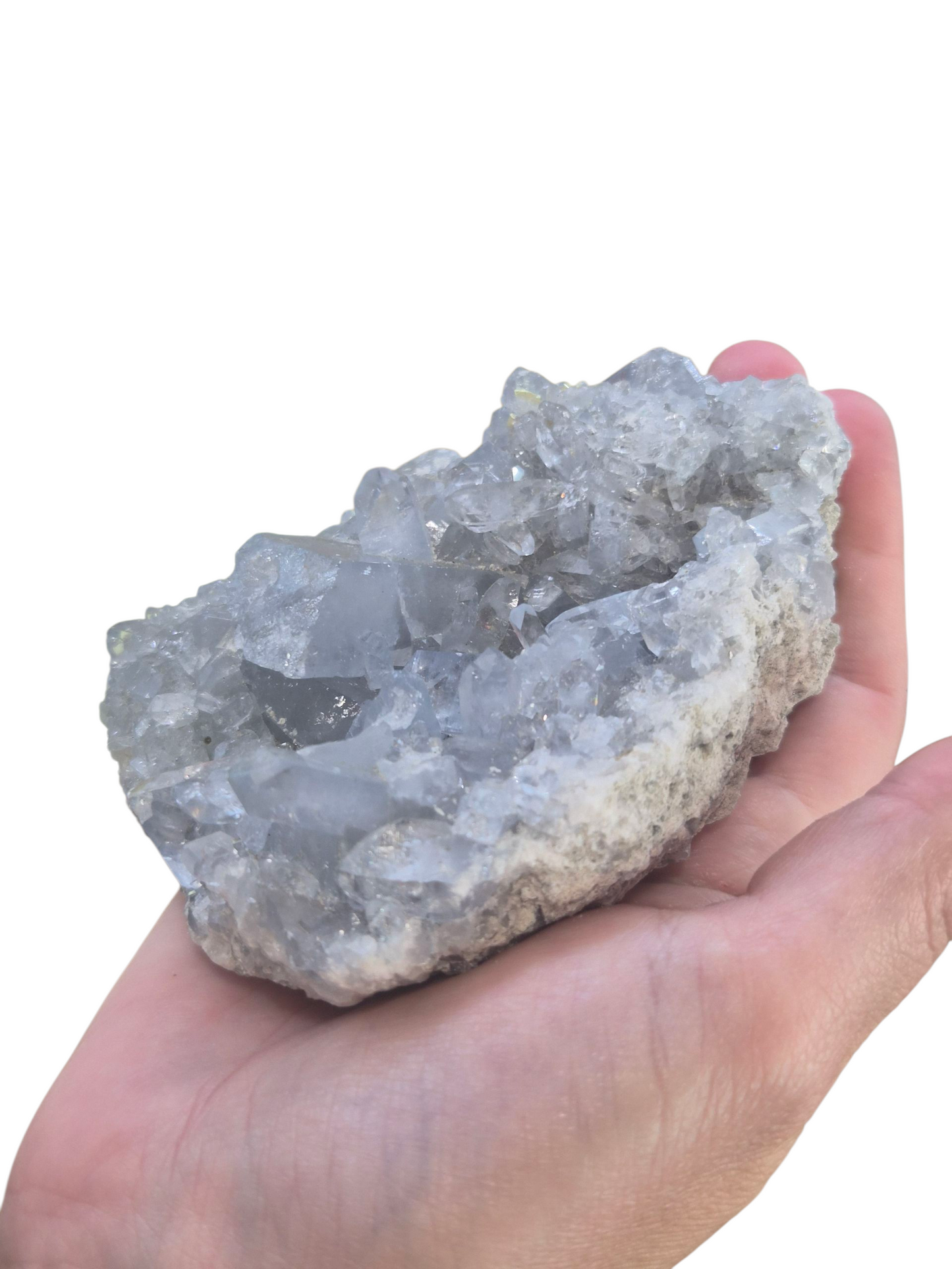 Blue Celestite Cluster 530