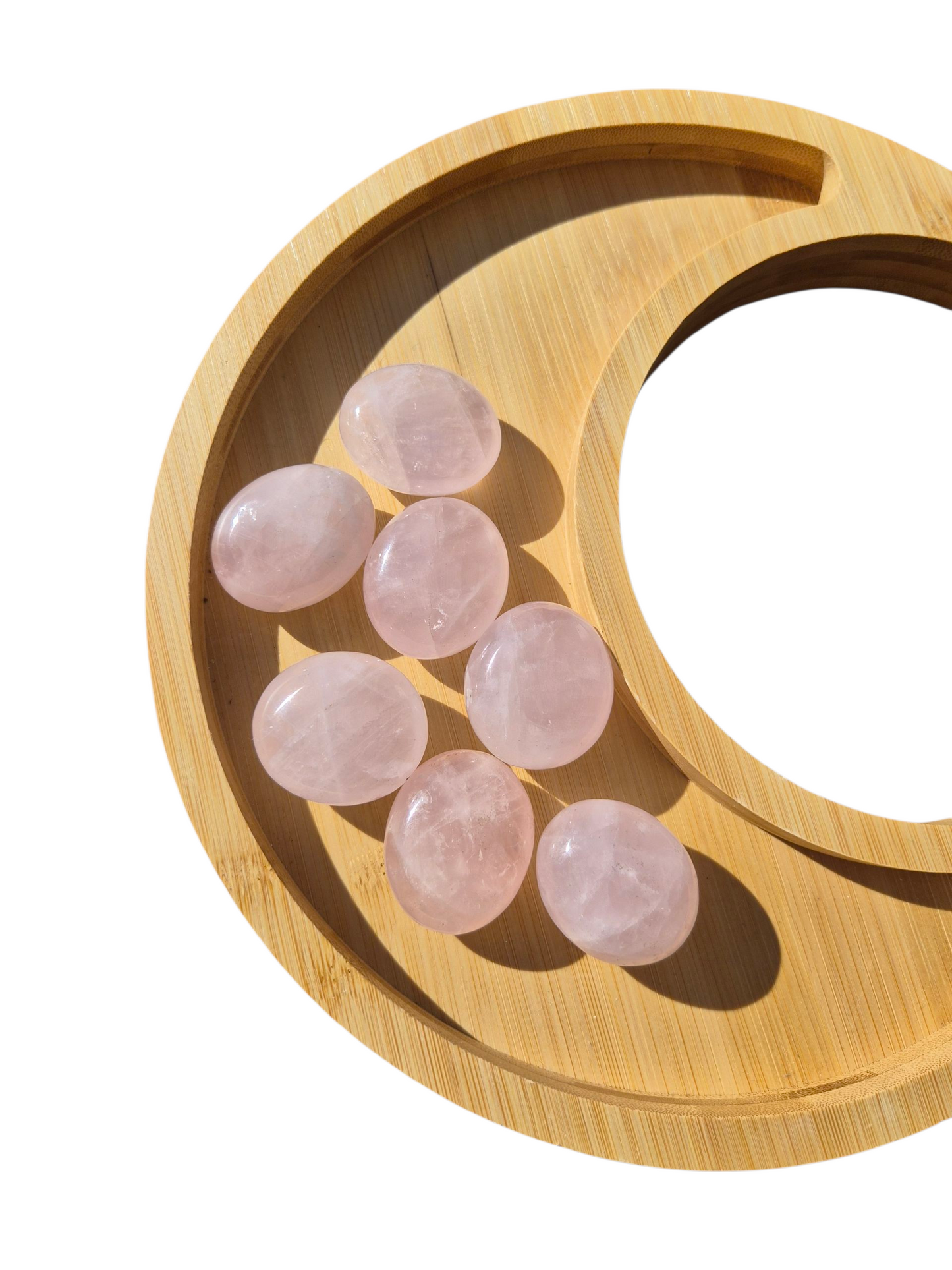 Rose Quartz Mini Palmstone