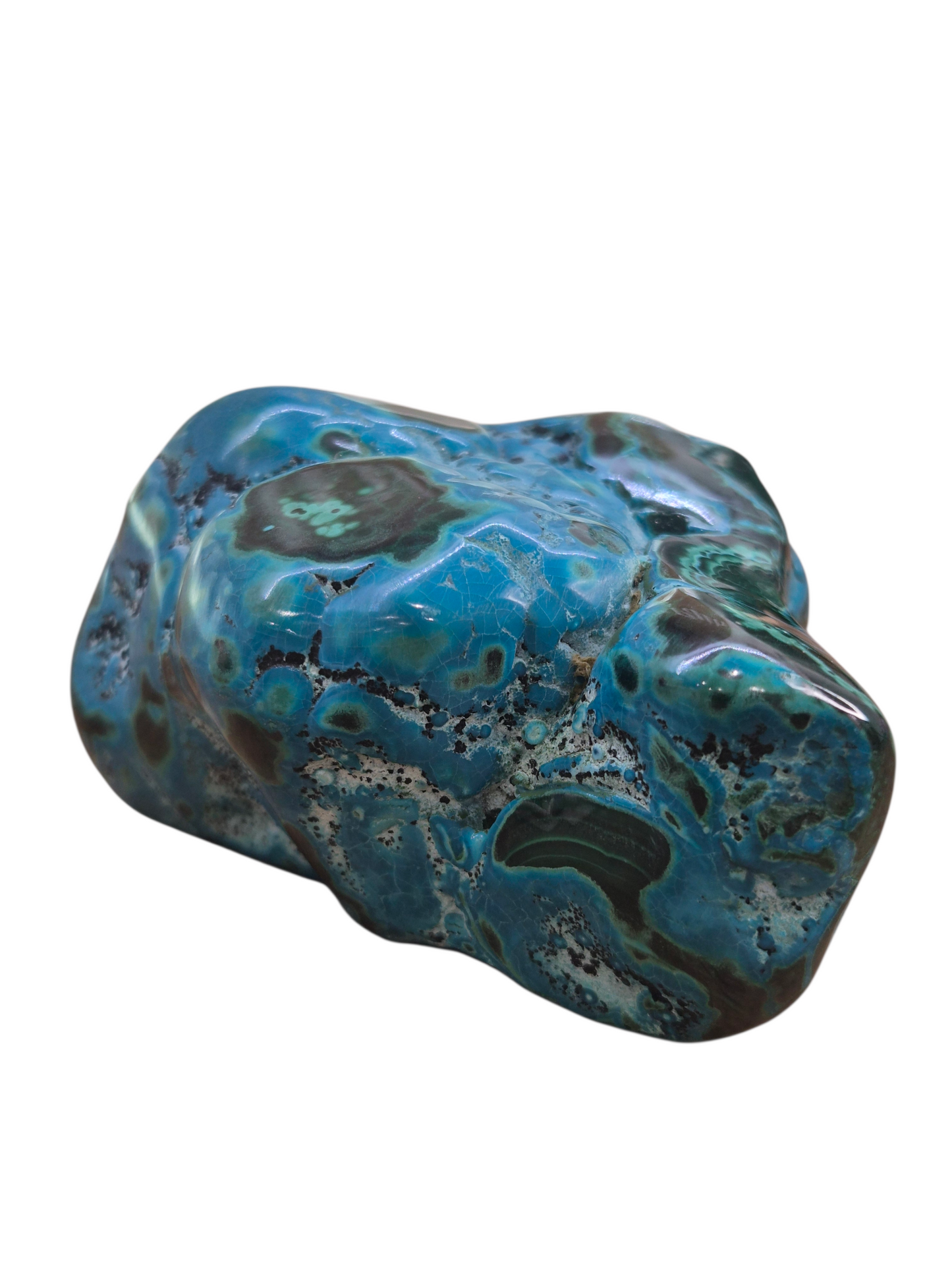 Malachite and Chrysocolla Freeform 437