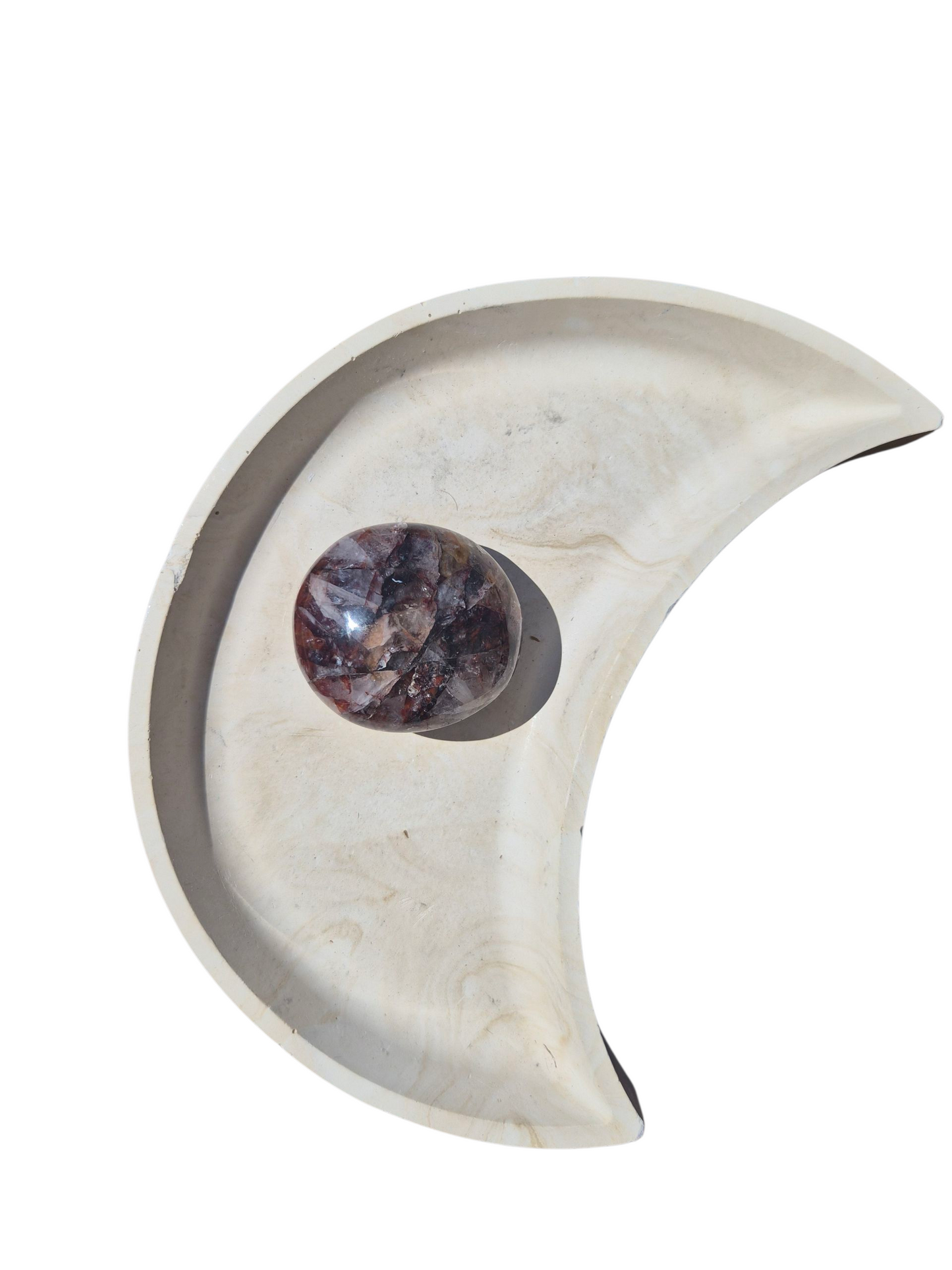 Fire Quartz Palmstone