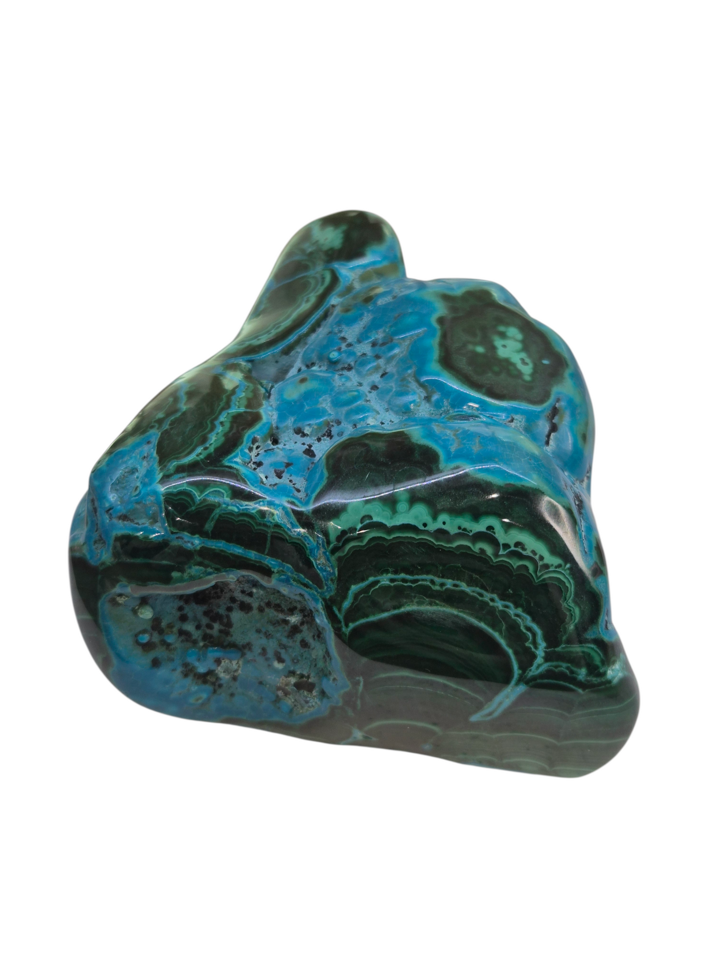 Malachite and Chrysocolla Freeform 437