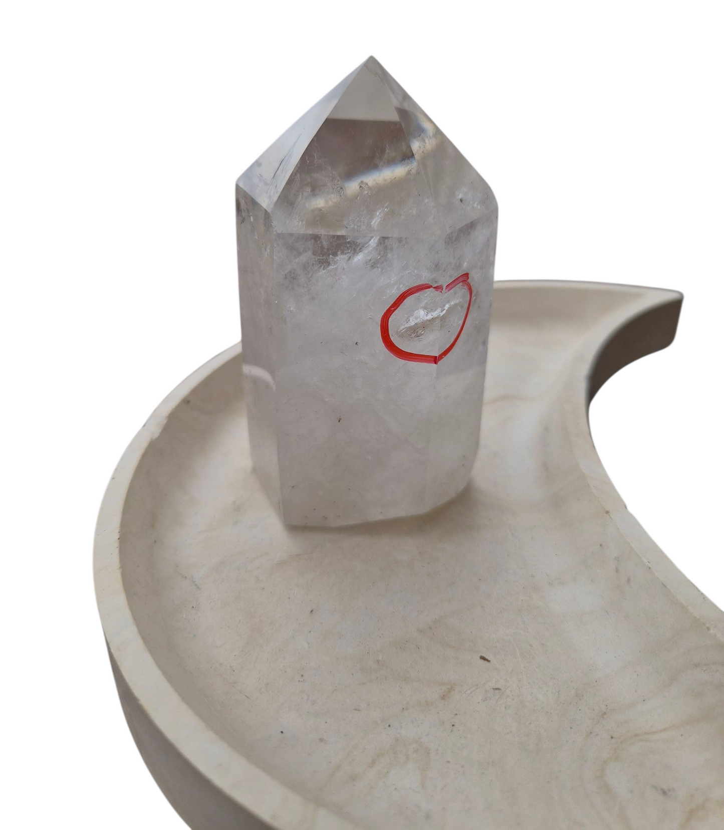 Clear Quartz Enhydro Tower 383g