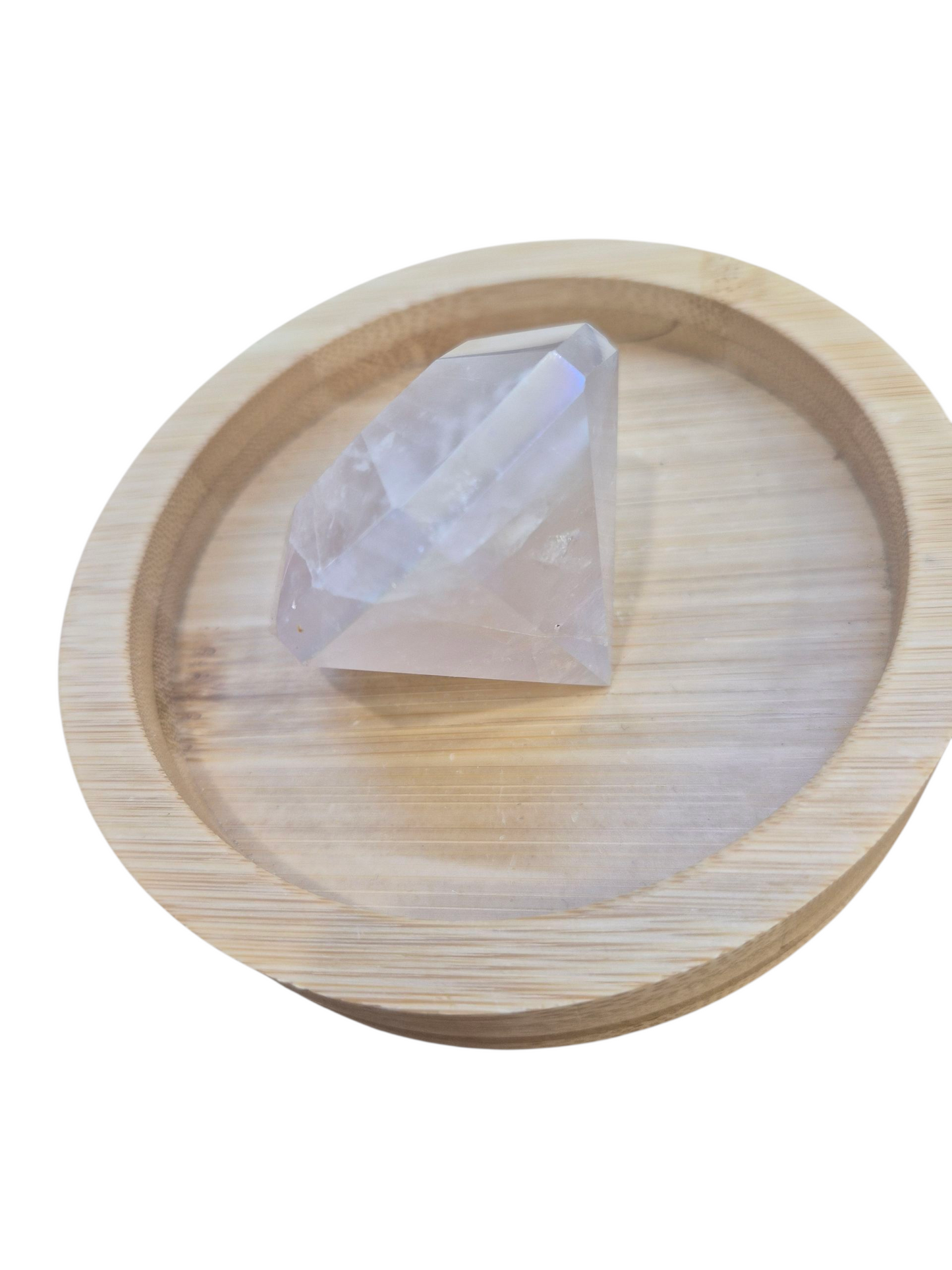 Rose Quartz Aura Diamond #A