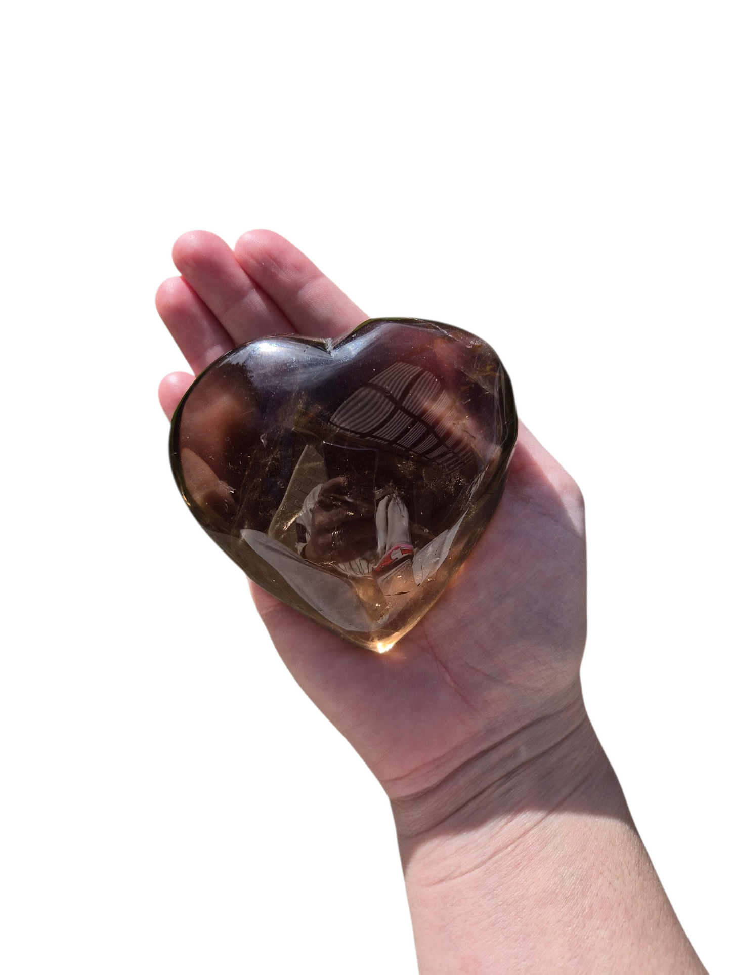Smokey Quartz Heart
