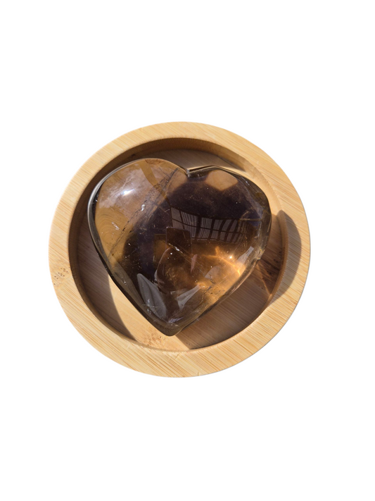 Smokey Quartz Heart