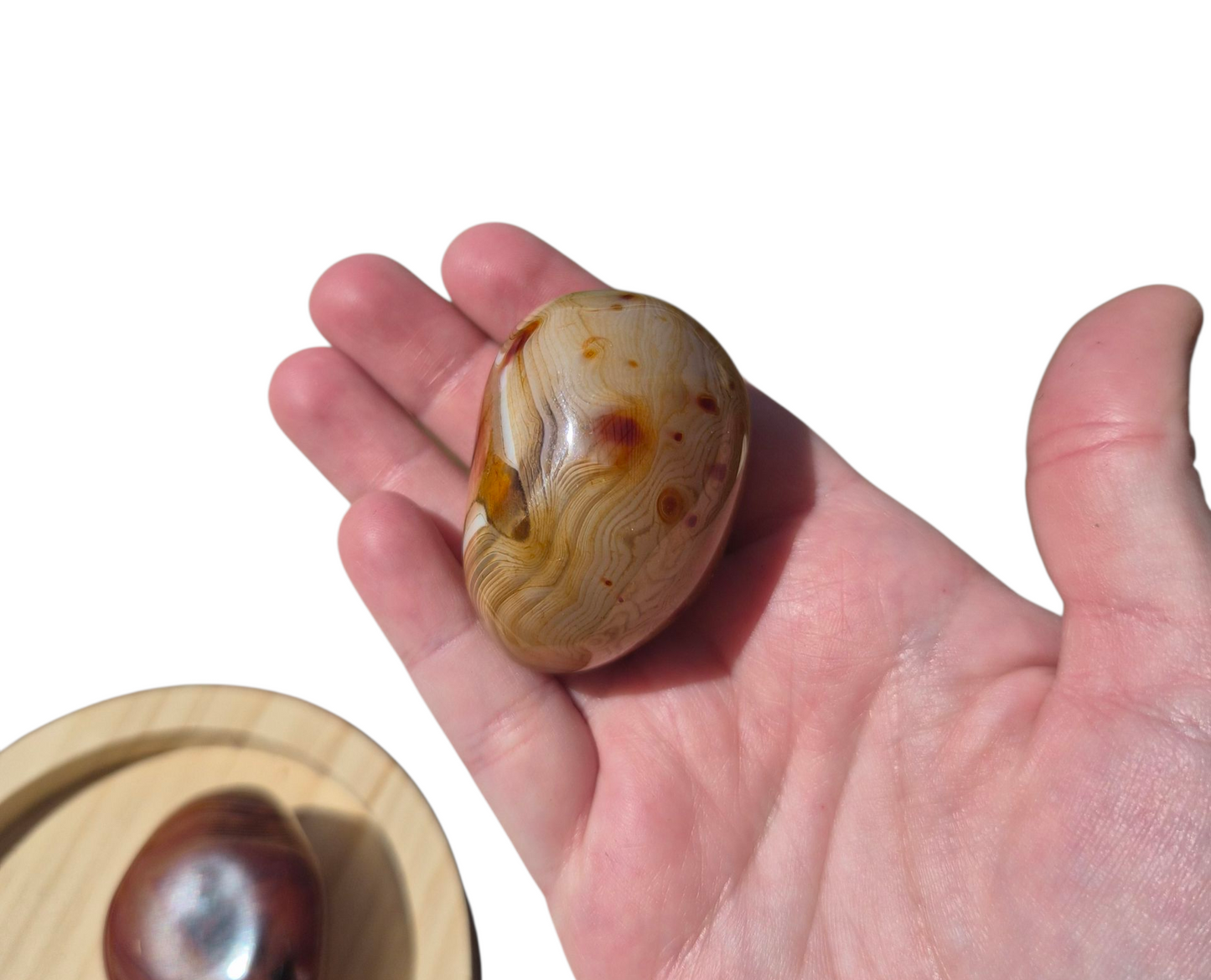 Sardonyx Palmstone