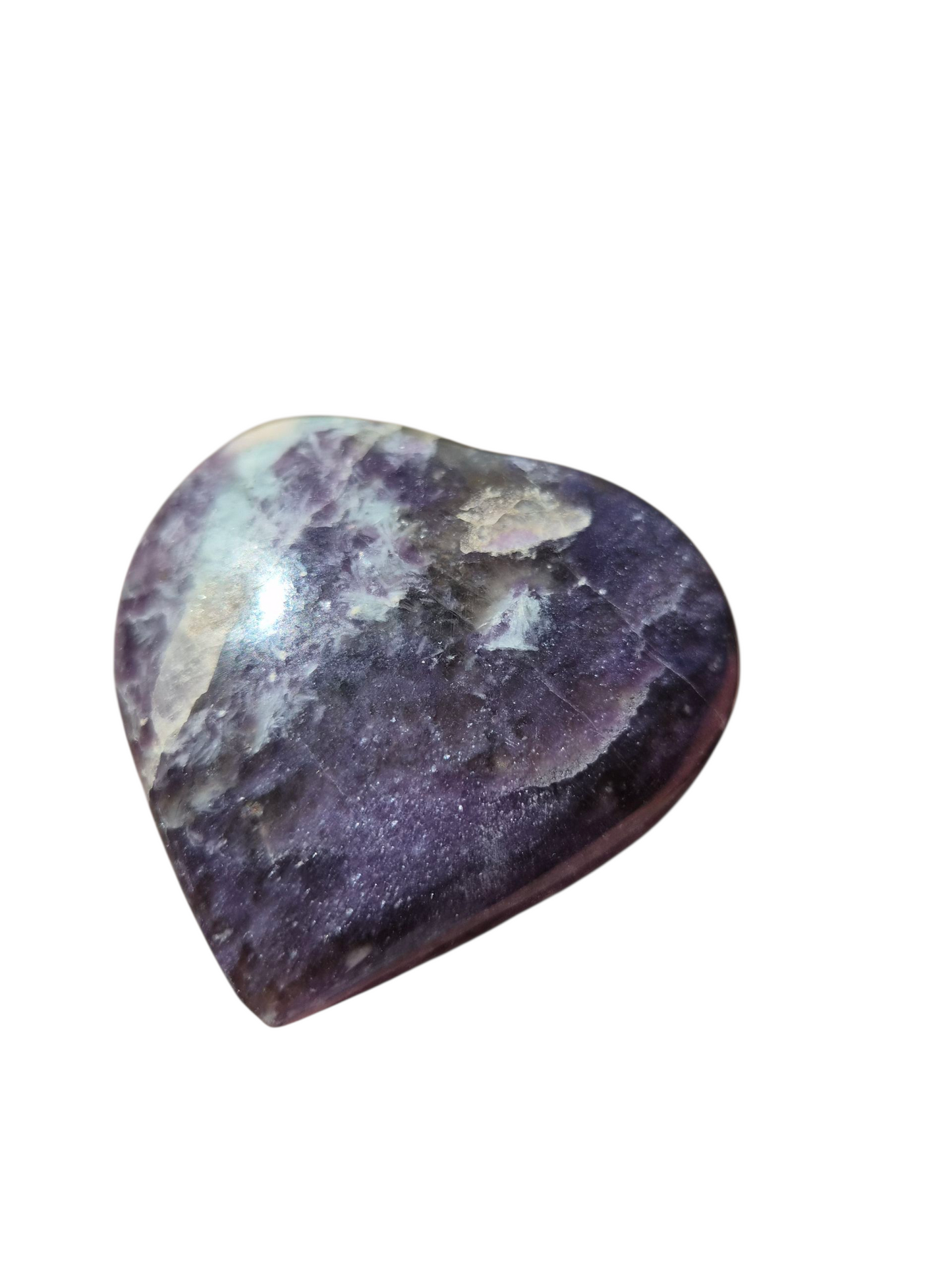 Lepidolite Heart 220