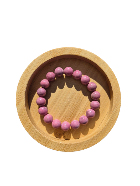 Rhodonite Bracelet 10mm