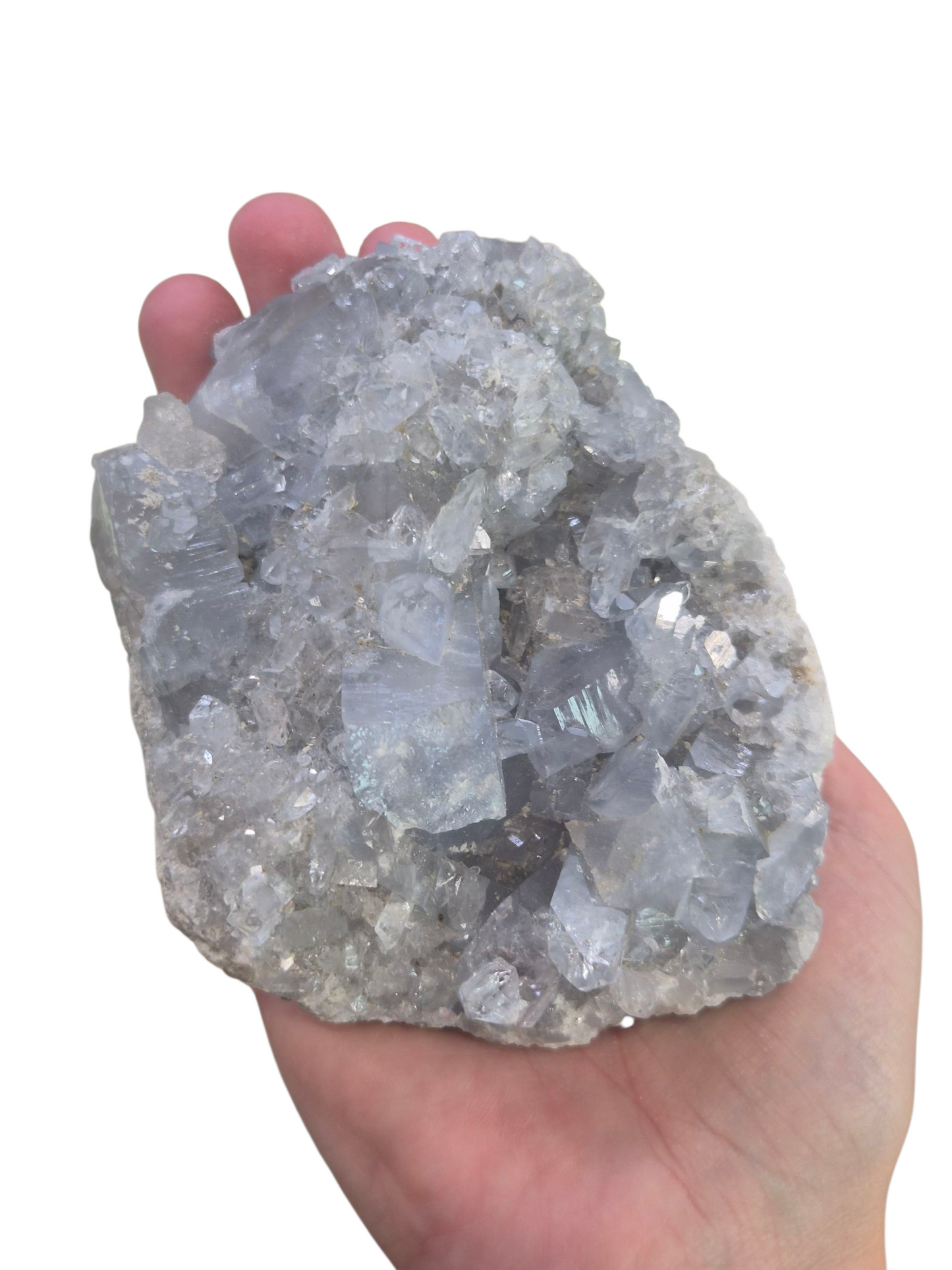 Blue Celestite Cluster 530
