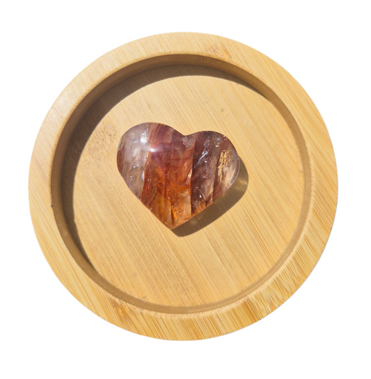 Fire Quartz Heart 52