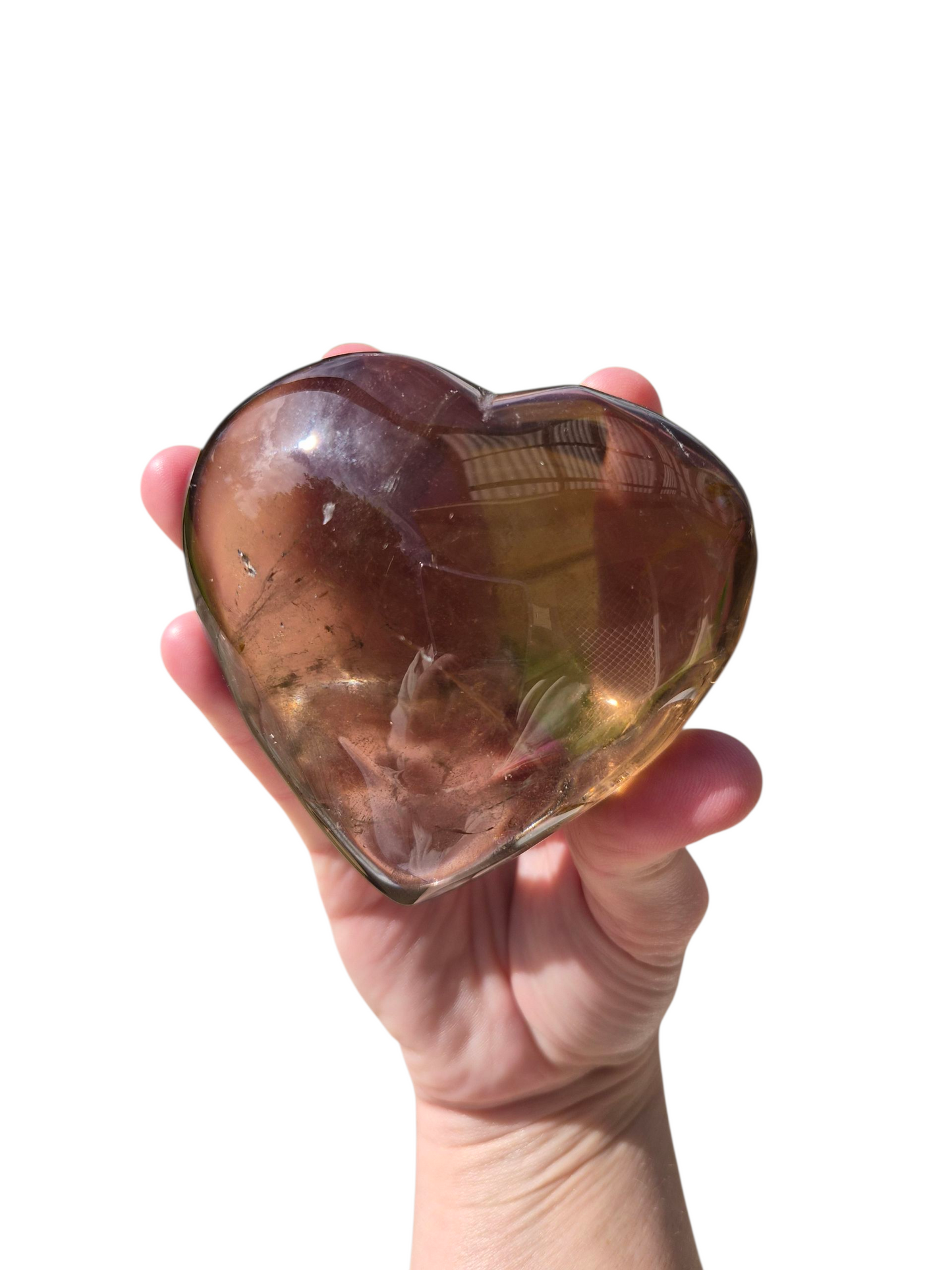 Smokey Quartz Heart