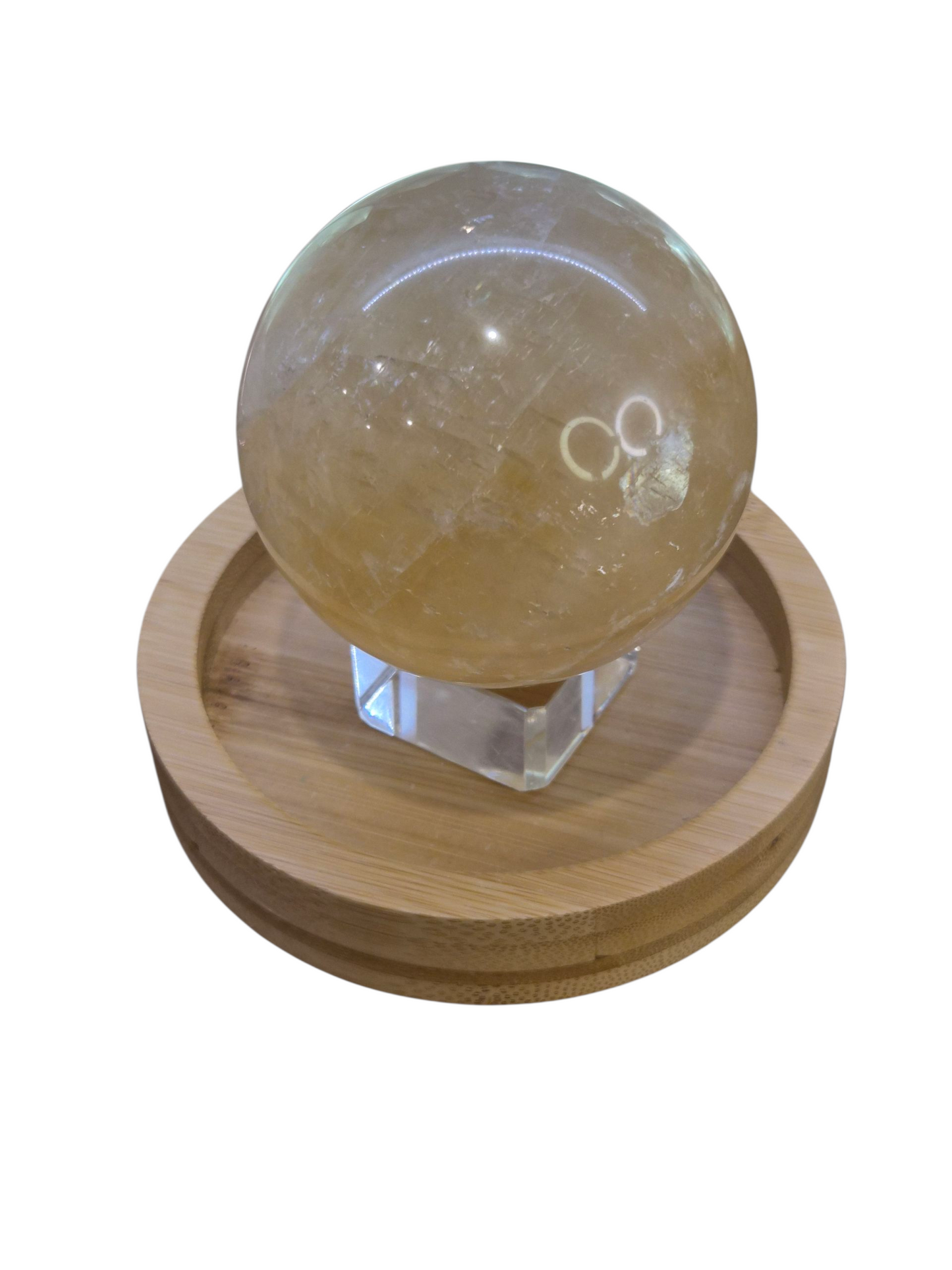 Honey Calcite Sphere 766