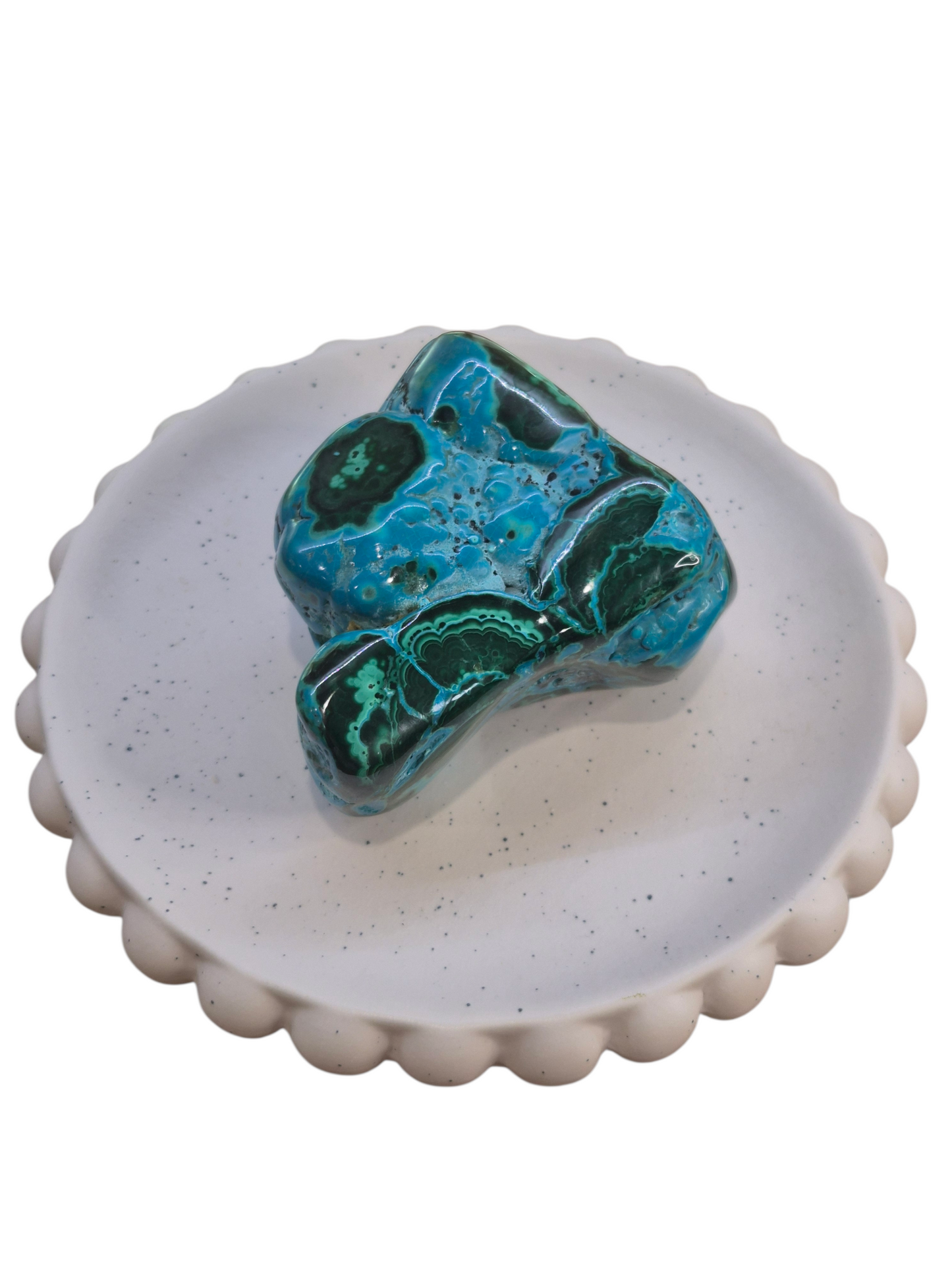 Malachite and Chrysocolla Freeform 437