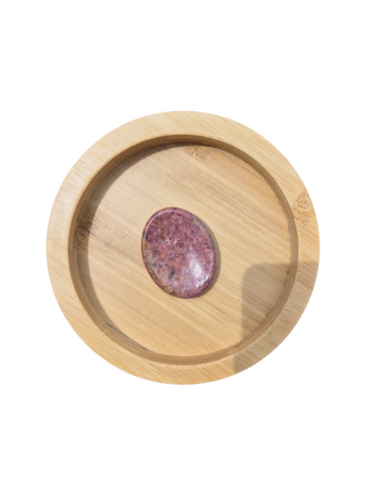 Rhodonite Worry Stone