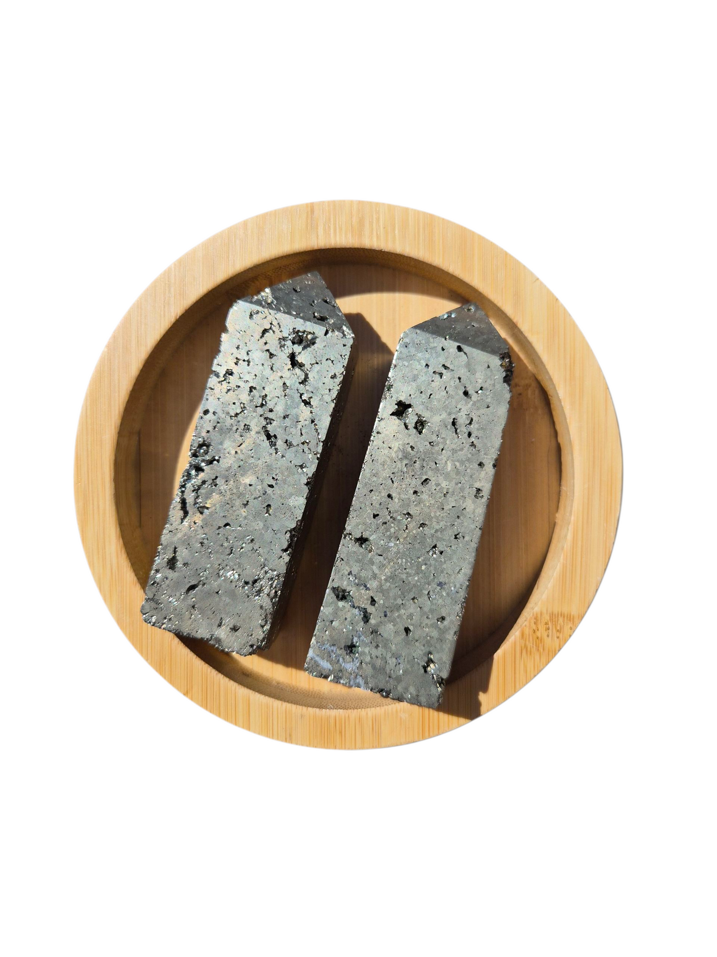 Pyrite Druzy Tower