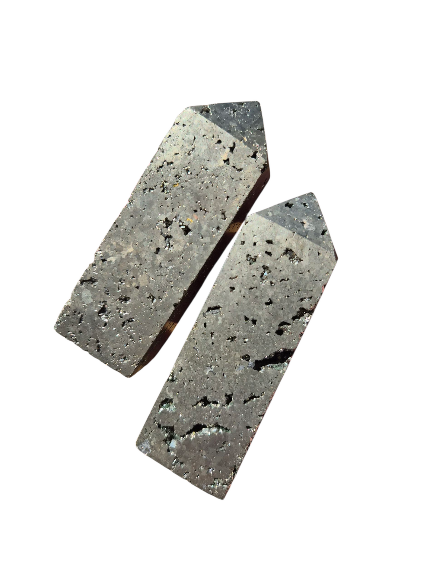 Pyrite Druzy Tower