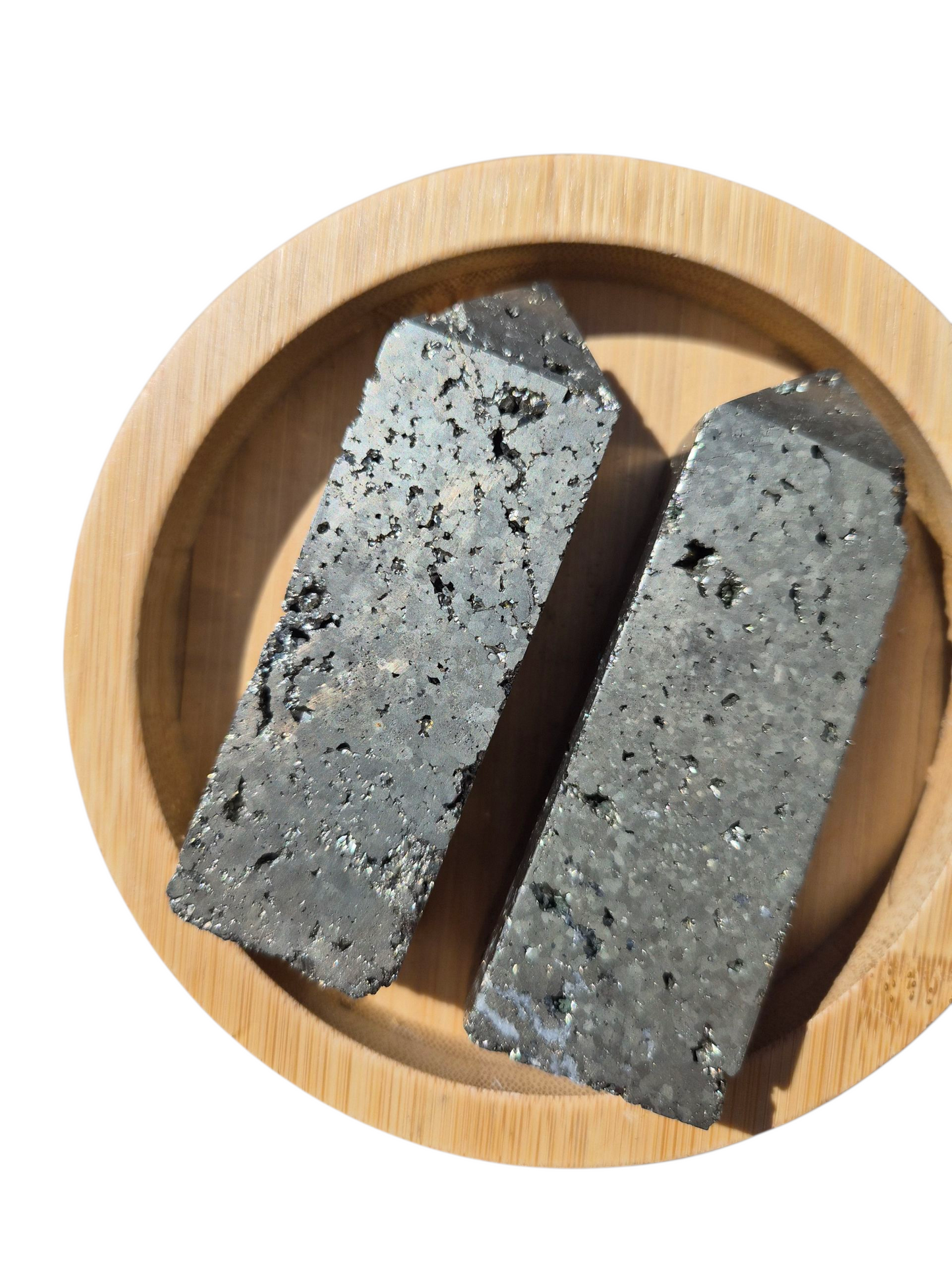Pyrite Druzy Tower