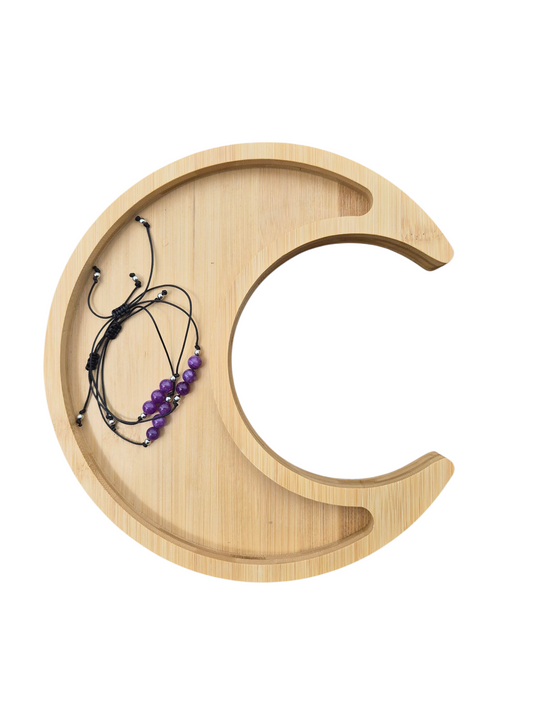 Amethyst 3bead Bracelet