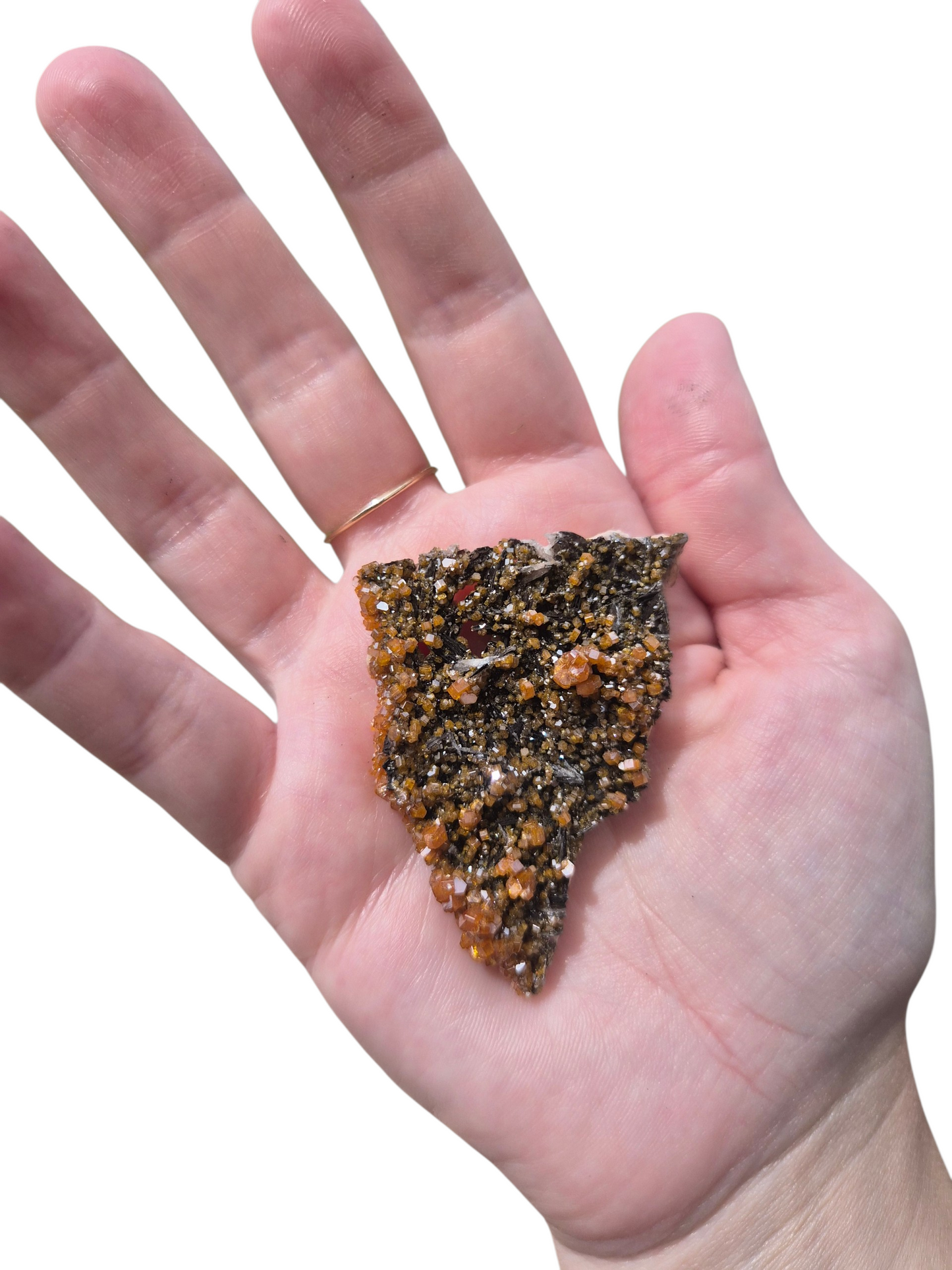 Vanadinite & Black Barite - Morocco 35
