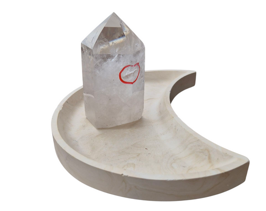 Clear Quartz Enhydro Tower 383g
