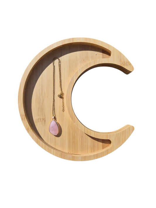 Rose Quartz Pendant - Gold plated