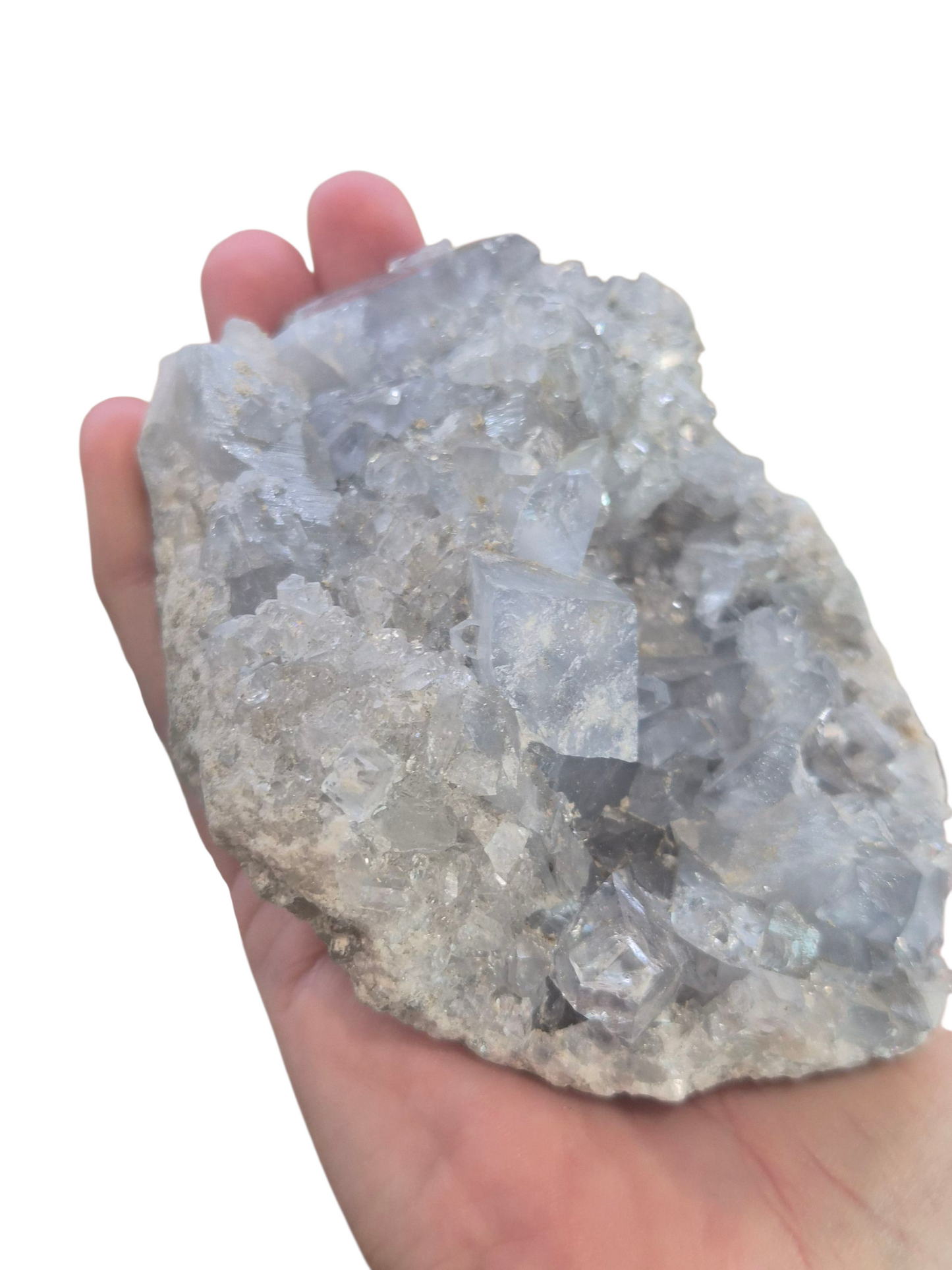 Blue Celestite Cluster 530